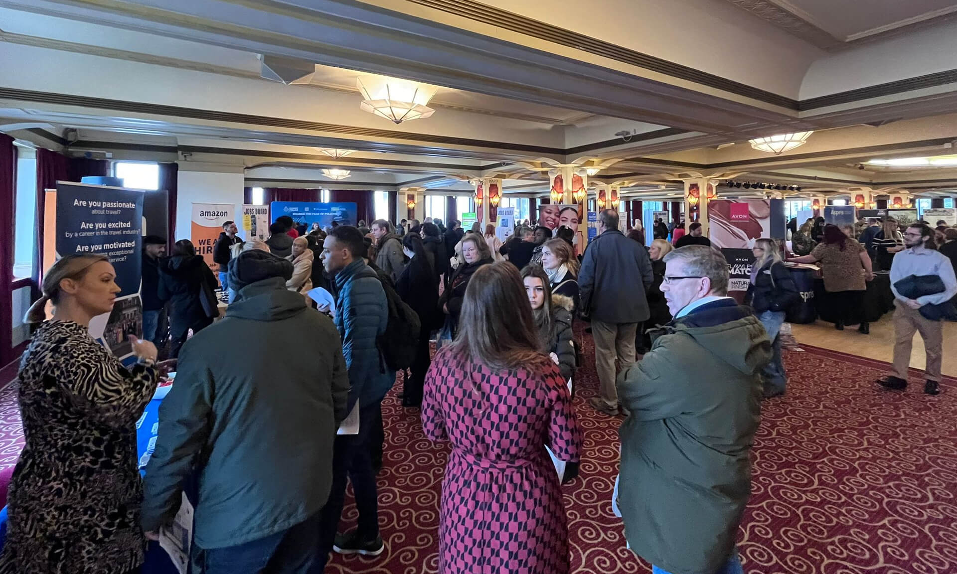 Bournemouth Jobs Fair in action