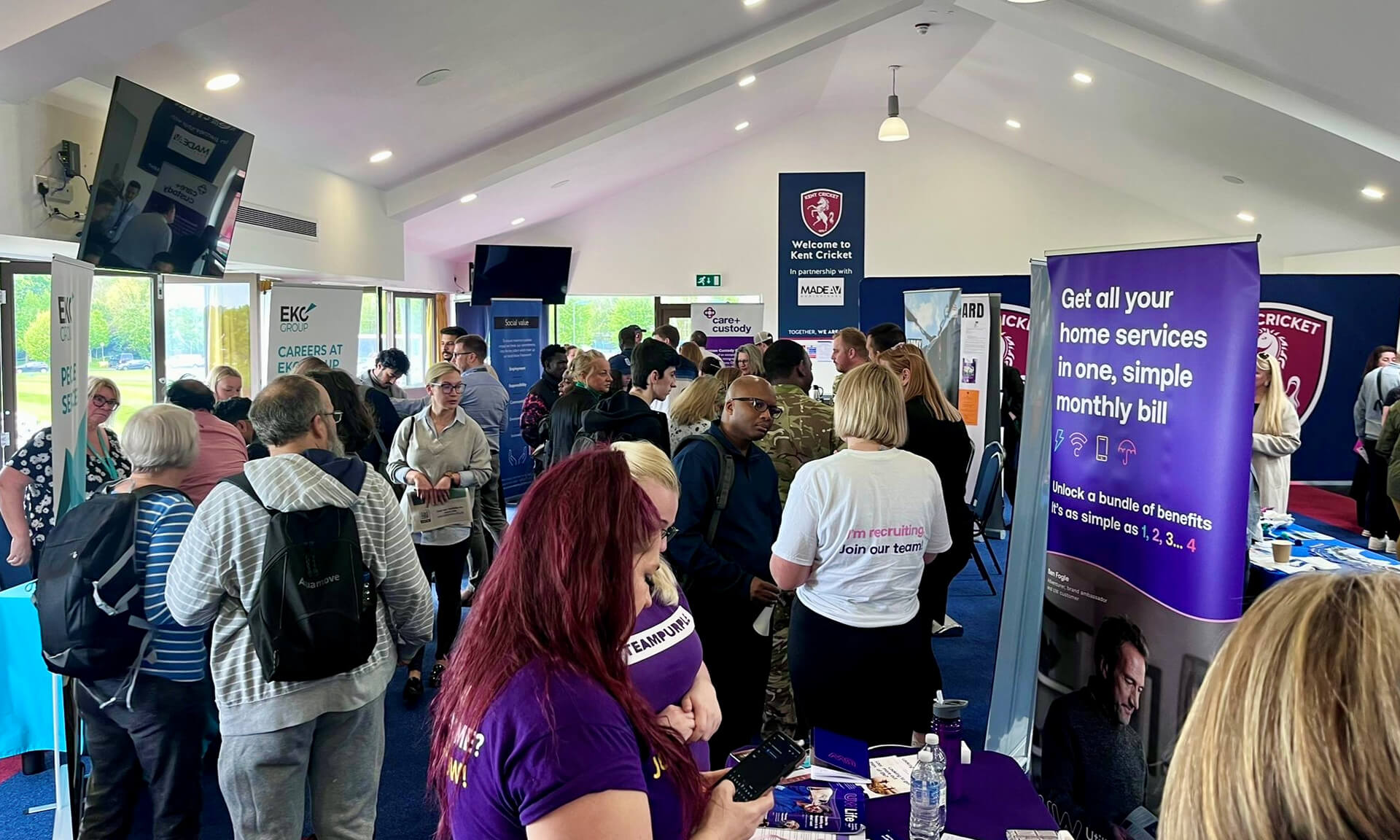 Canterbury Jobs Fair in action