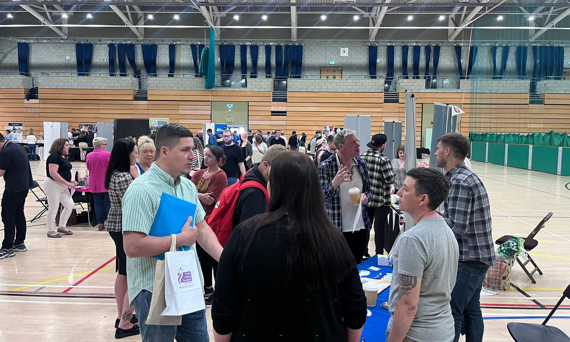 Crawley Jobs Fair in action