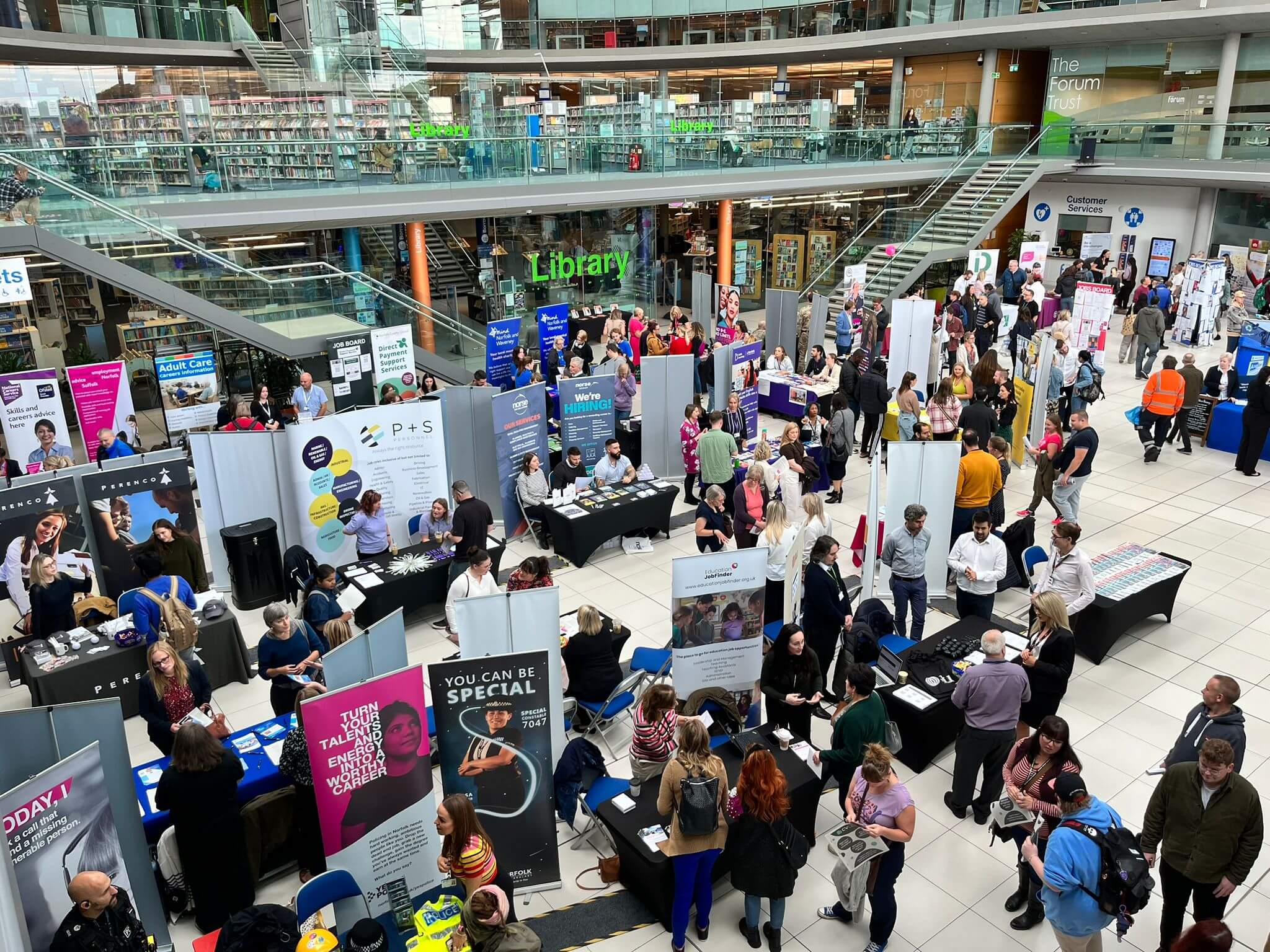 Norwich Jobs Fair - October 2023 Norwich Jobs Fair - October 2023