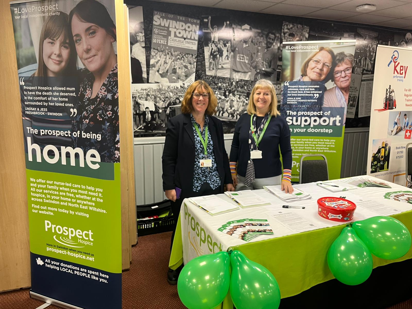 Prospect Hospice at our event in Swindon