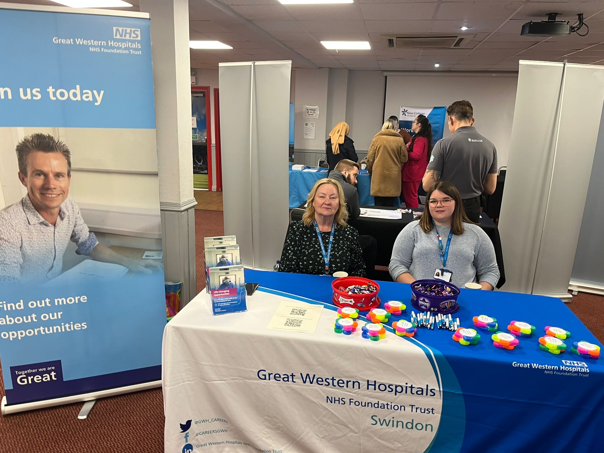 Great Western Hospitals at our event in Swindon