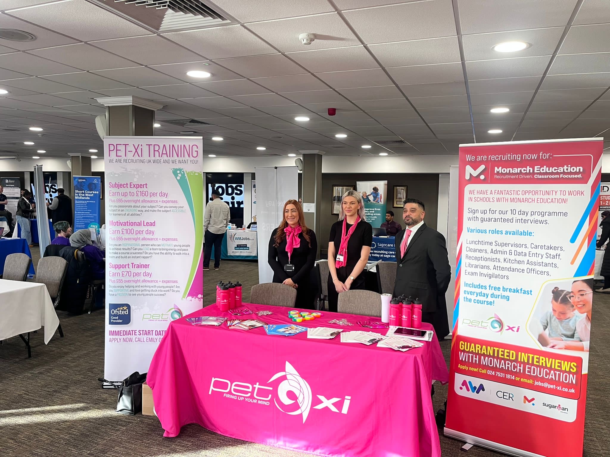 Pet-Xi at our event in West Brom