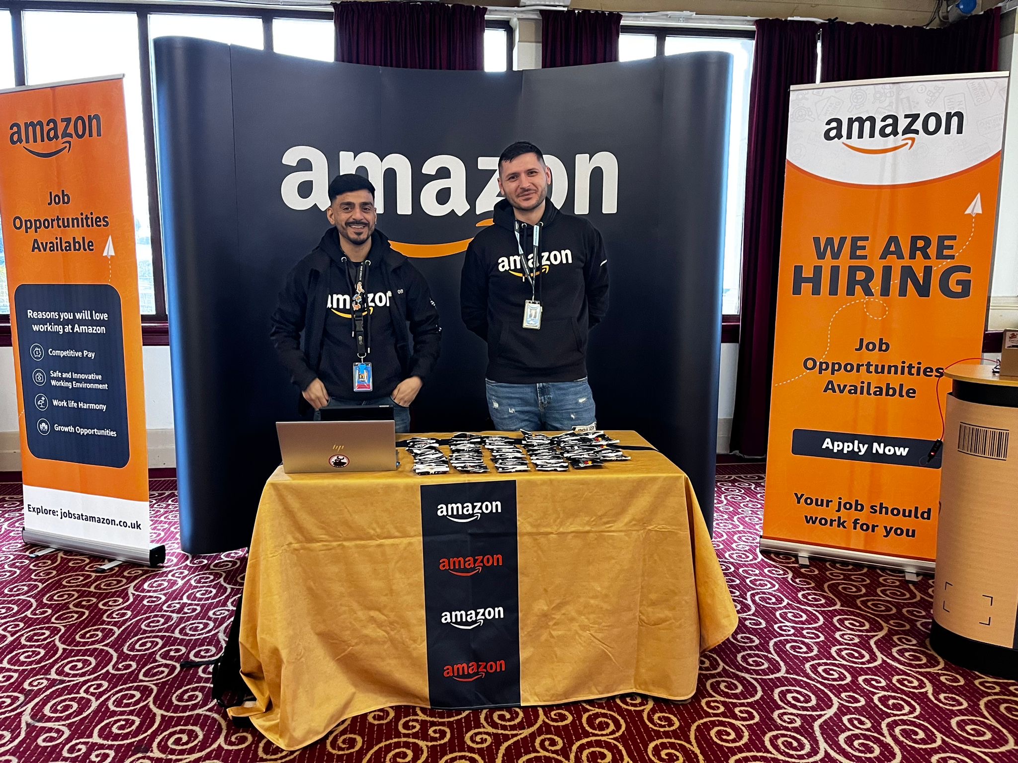 Amazon at our event in Bournemouth