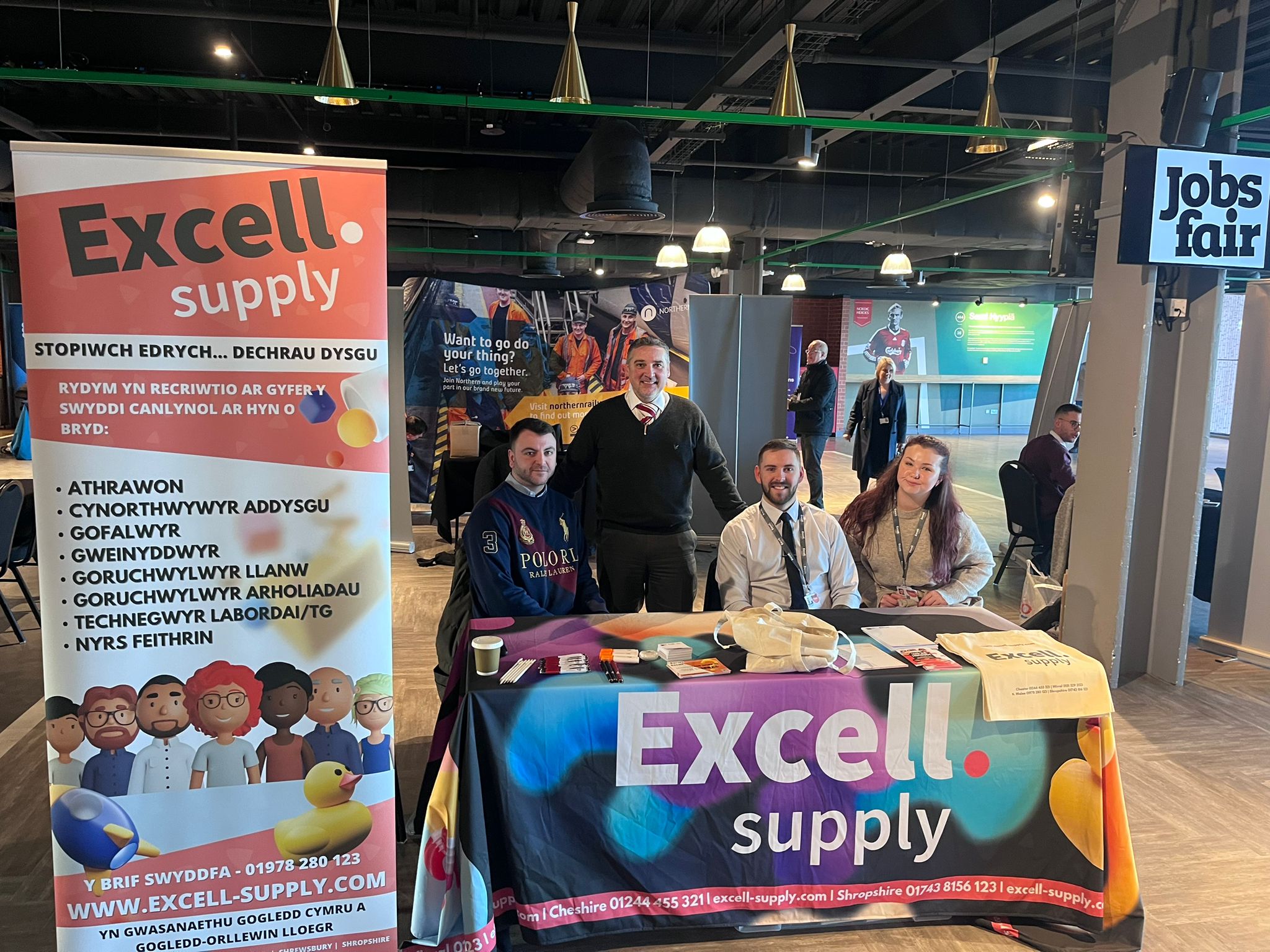 Excell Support at our event in Liverpool