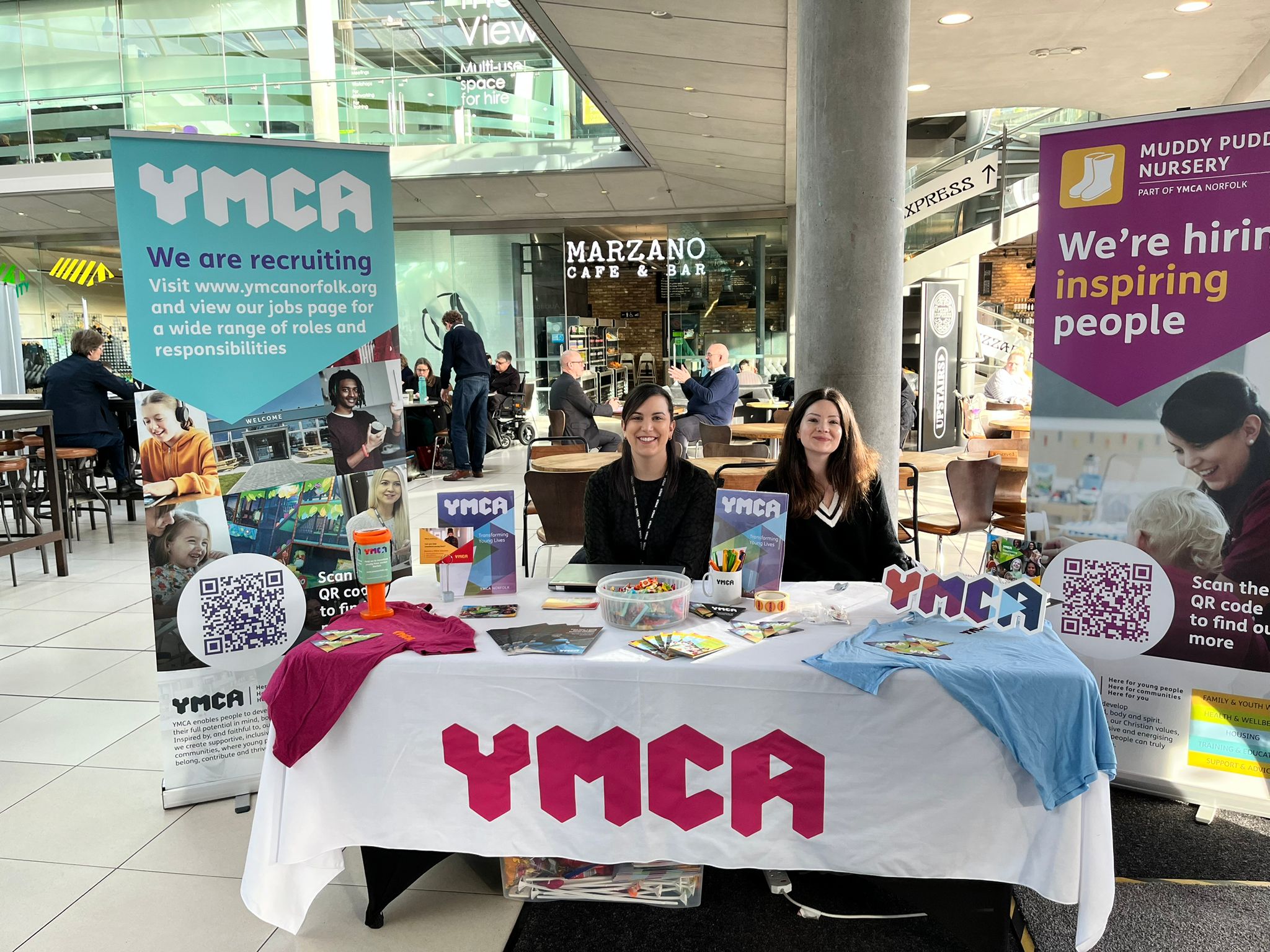 YMCA at our event in Norwich