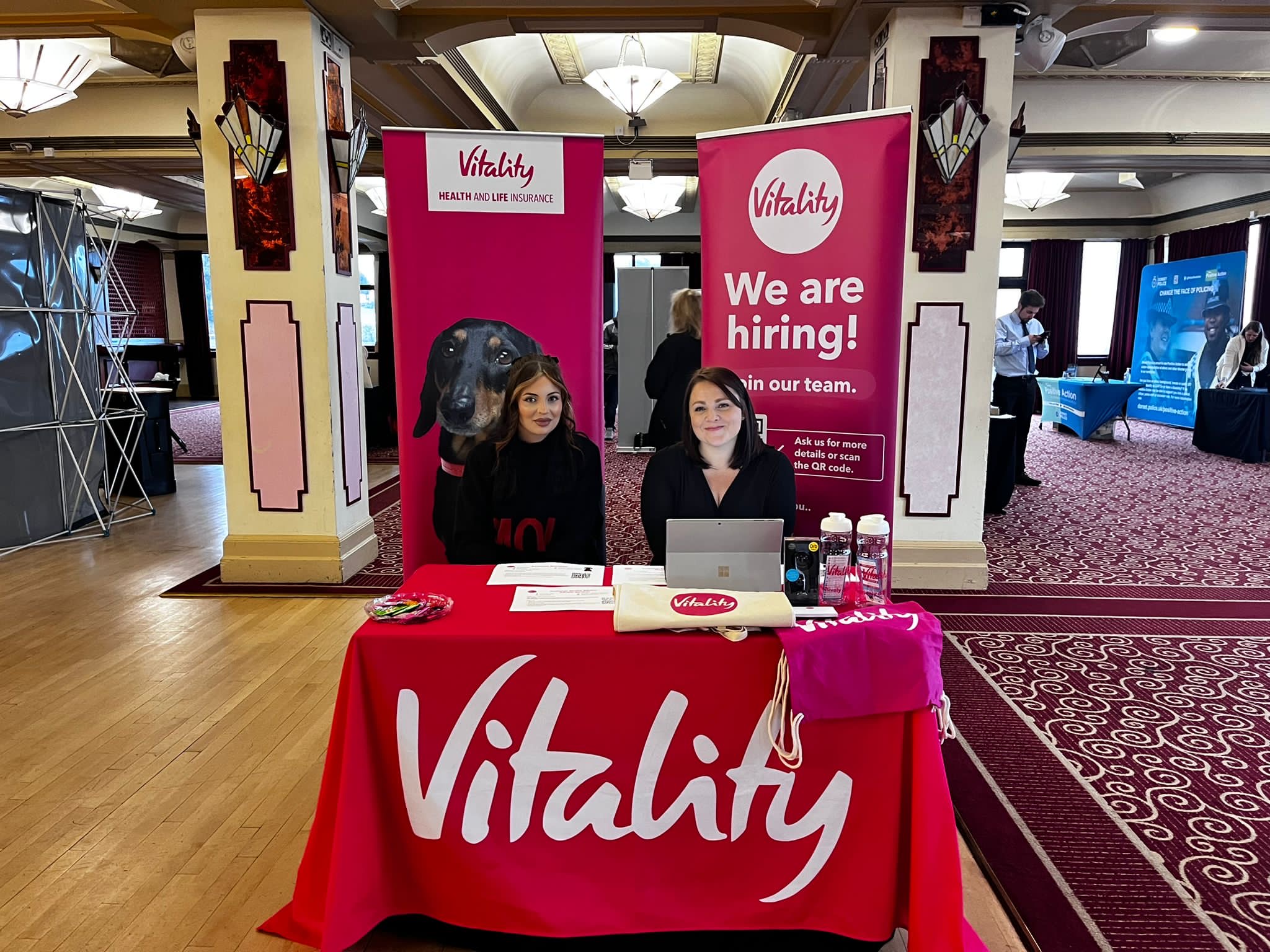 Vitality Insurance at our event in Bournemouth