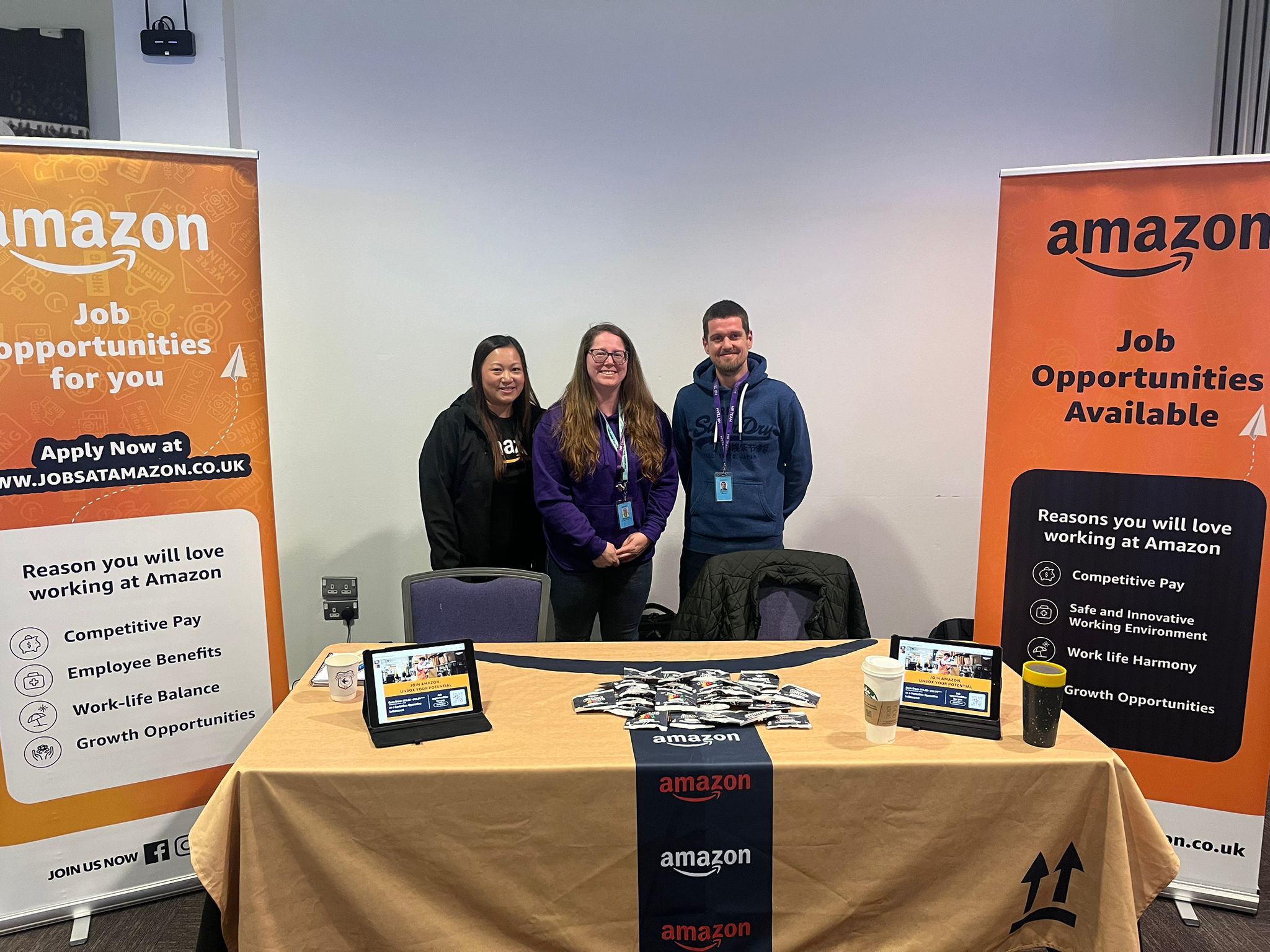 Amazon at our event in Cardiff