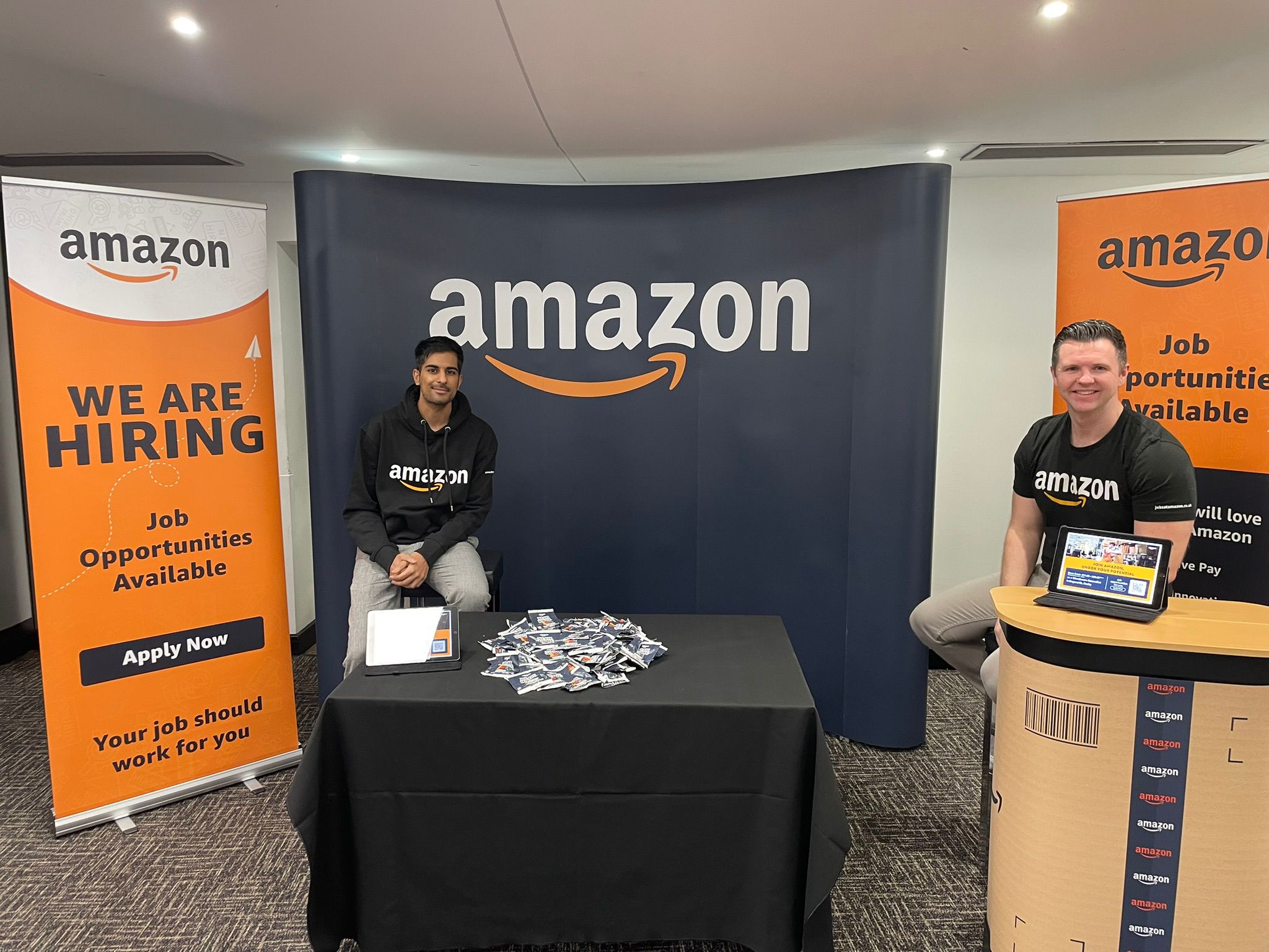 Amazon at our event in Derby