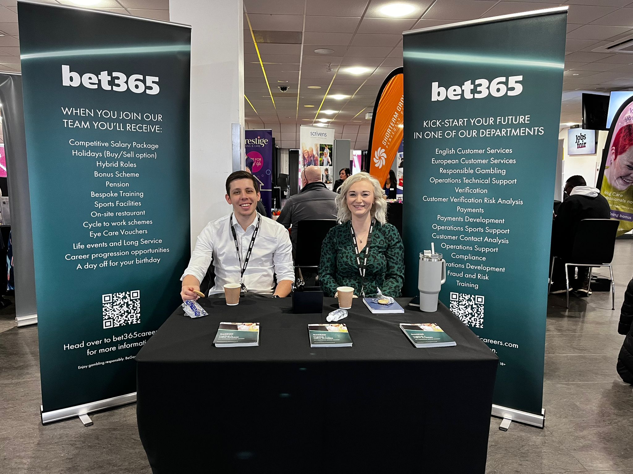 Bet 365 at our event in Stoke-on-Trent