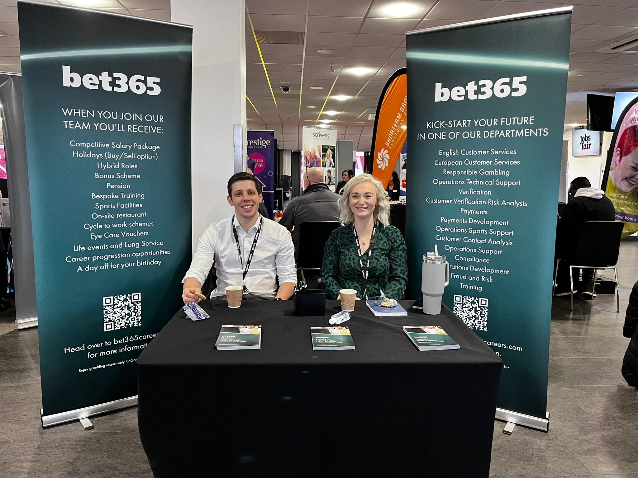Bet 365 at our event in Stoke-on-Trent