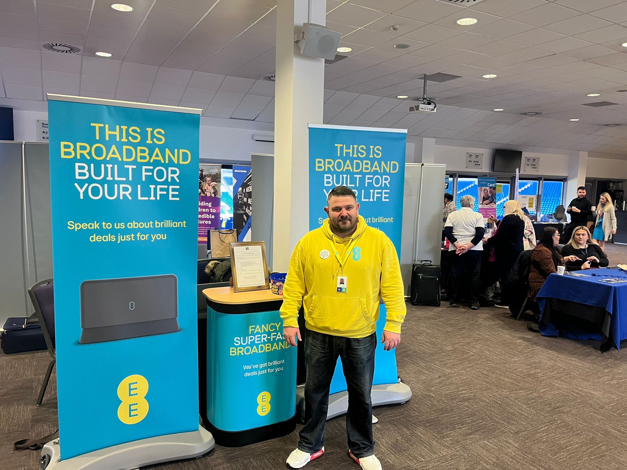EE at our event in Cardiff