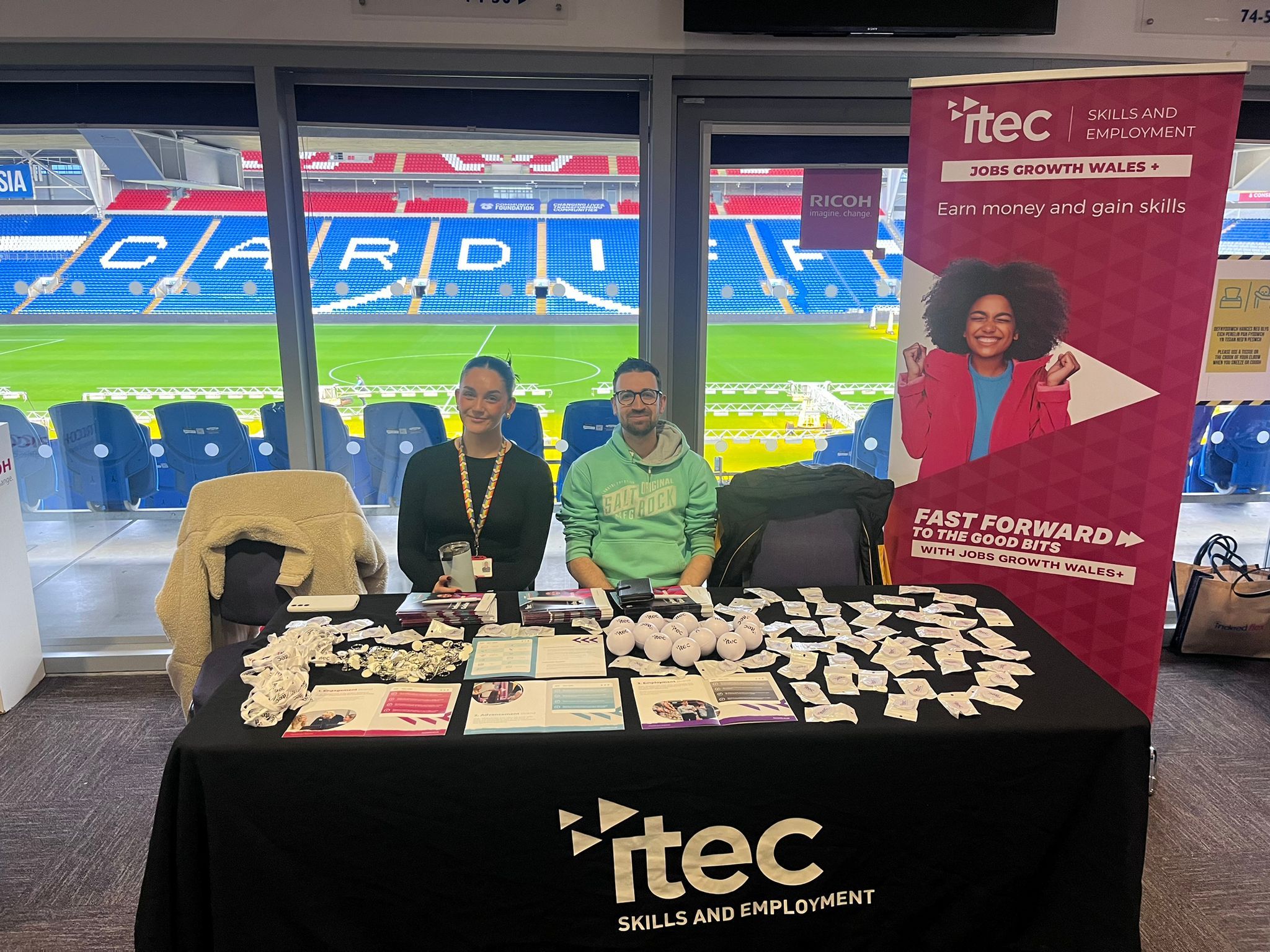 Itec Skills and Employment at our event in Cardiff