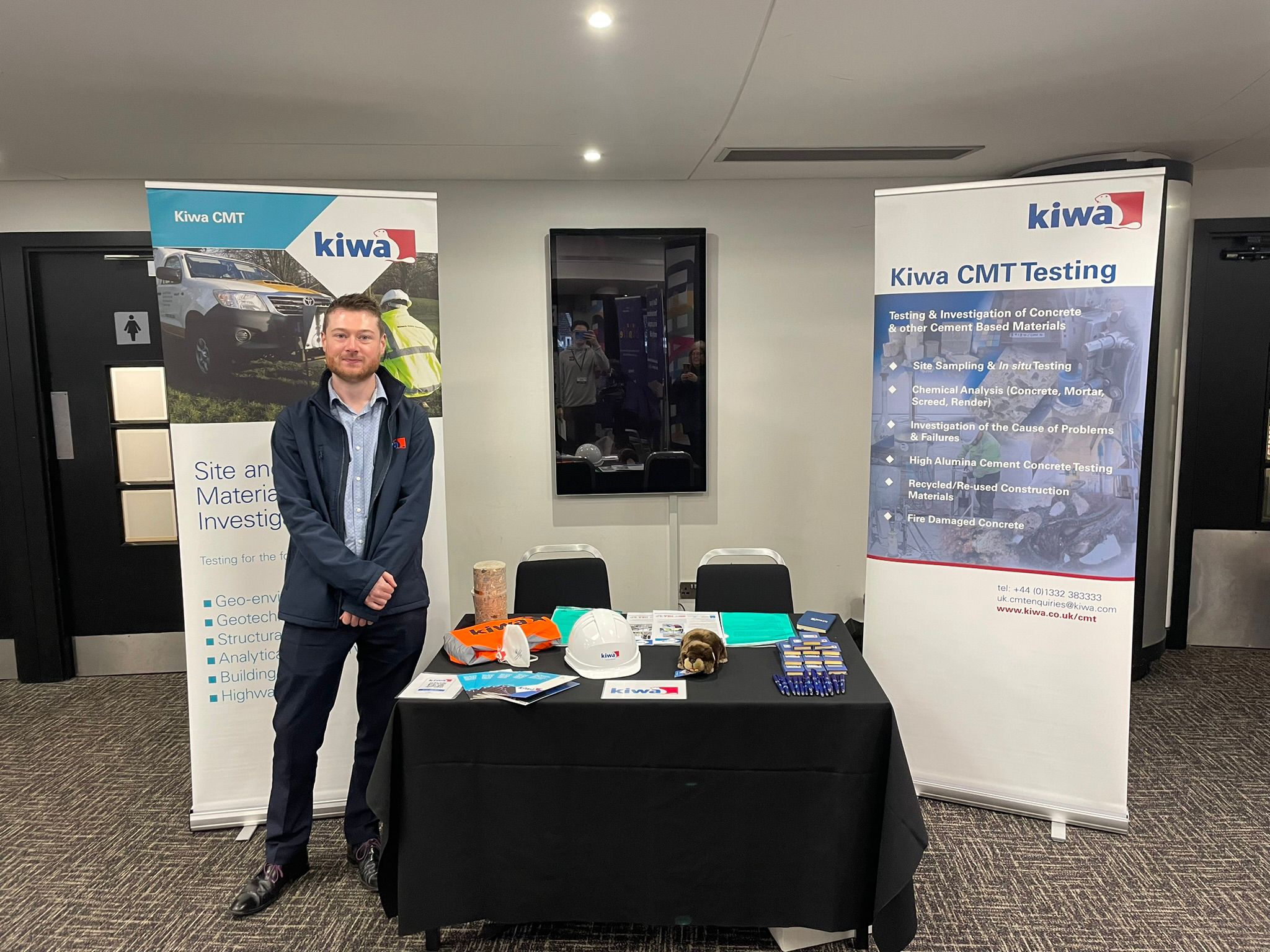 Kiwa at our event in Derby