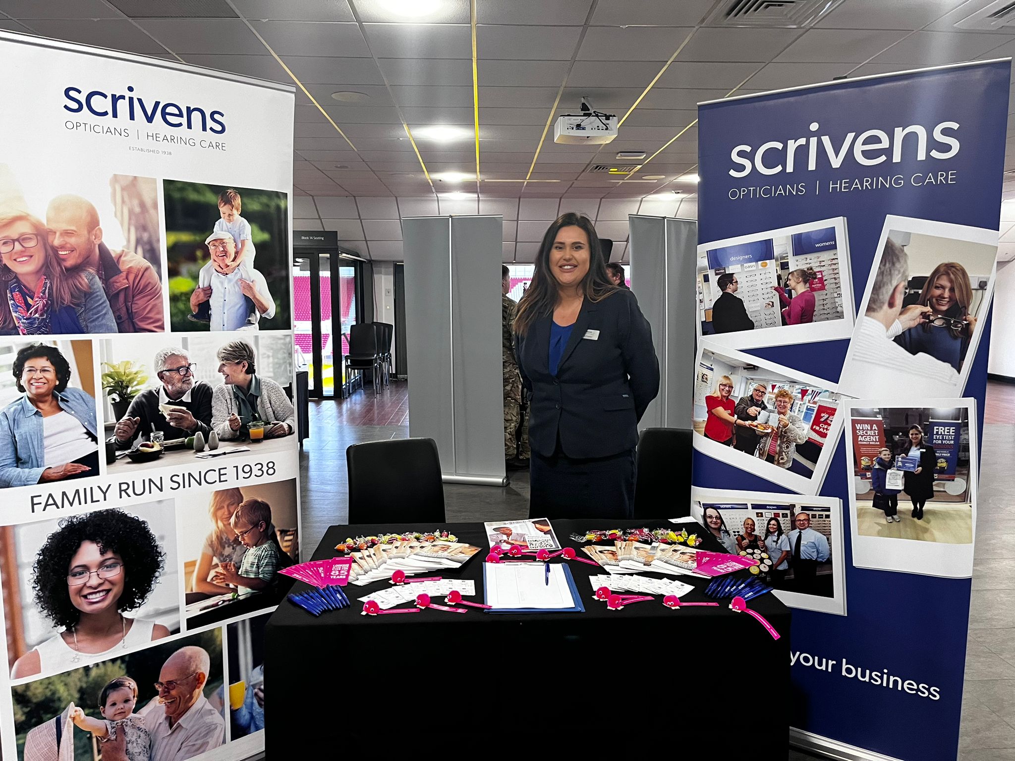 Scrivens at our event in Stoke-on-Trent