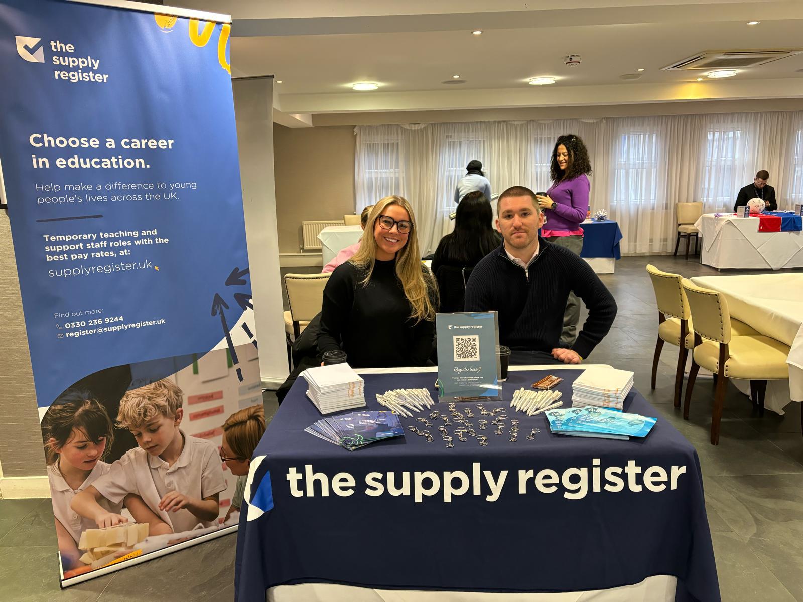 The Supply Register at our event in South London