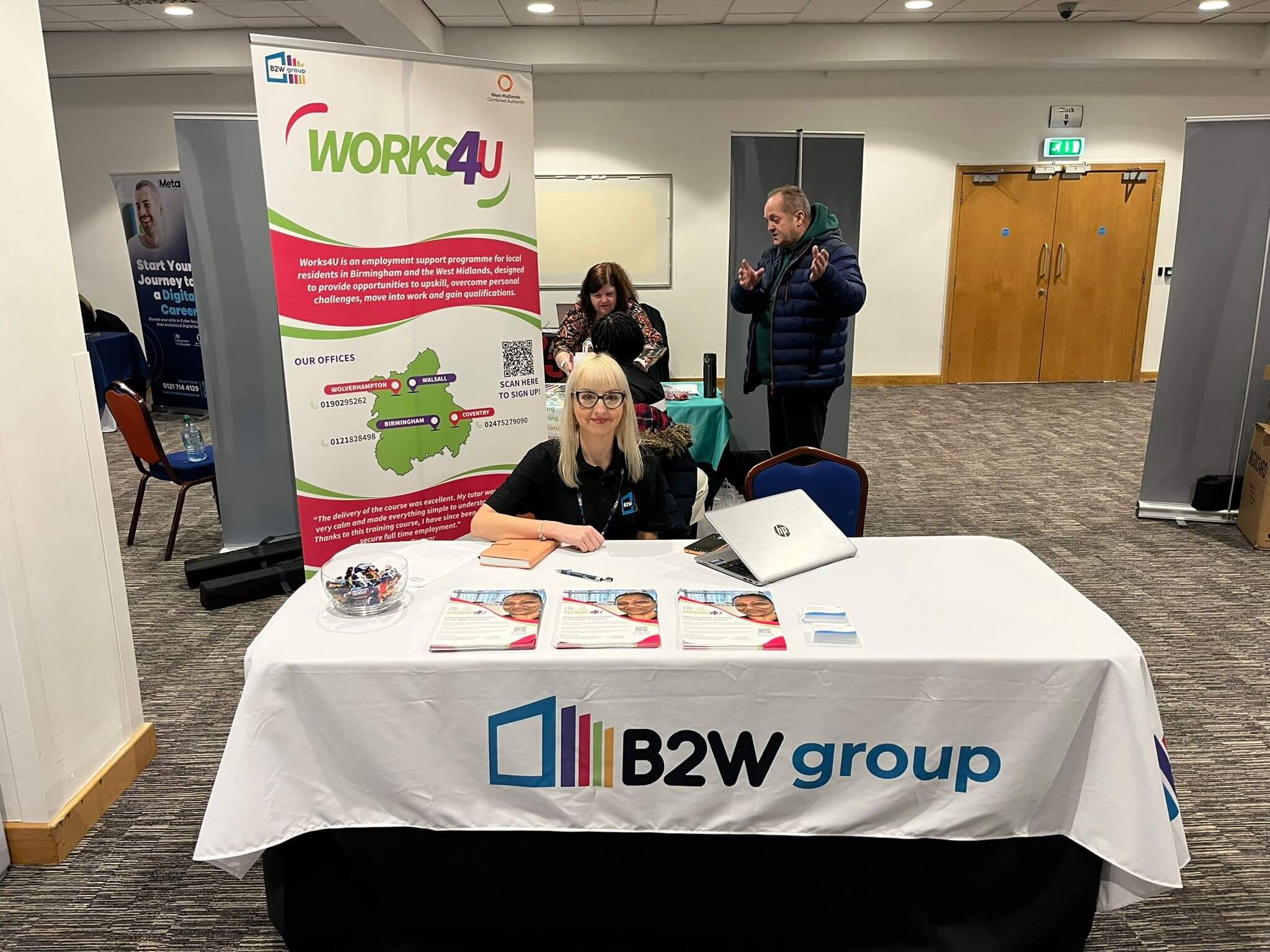 B2W Group at our event in Coventry