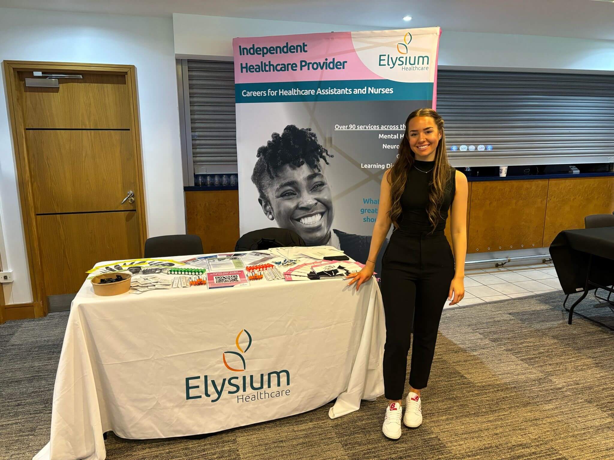 Elysium Healthcare at our event in Ipswich