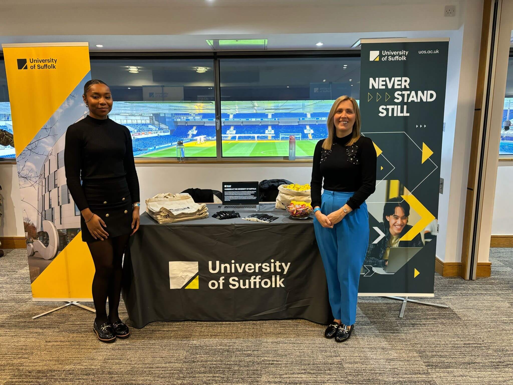 University of Suffolk at our event in Ipswich