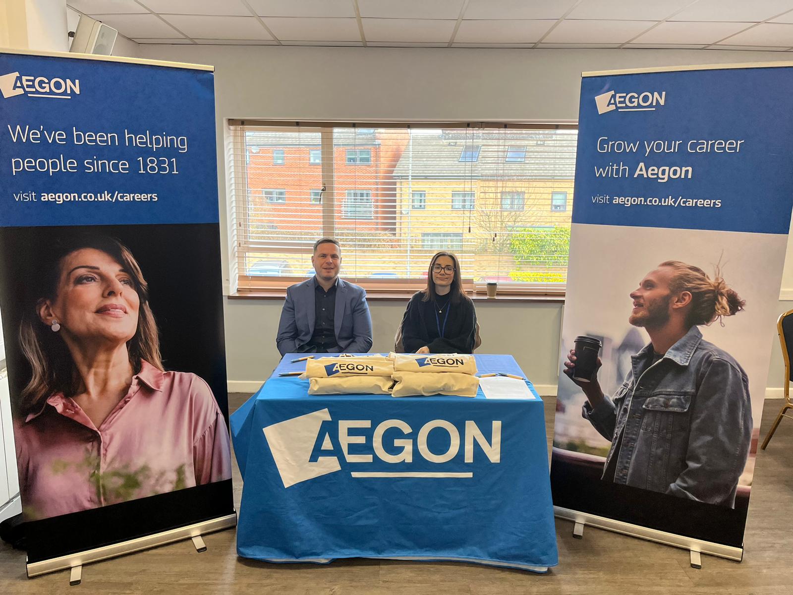 Aegon at our event in Peterborough