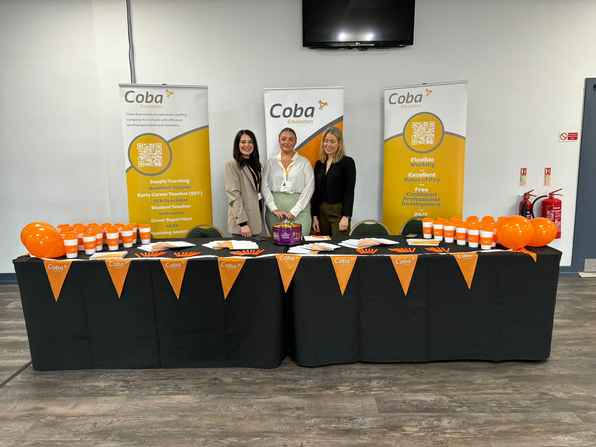 Coba Education at our event in Northampton