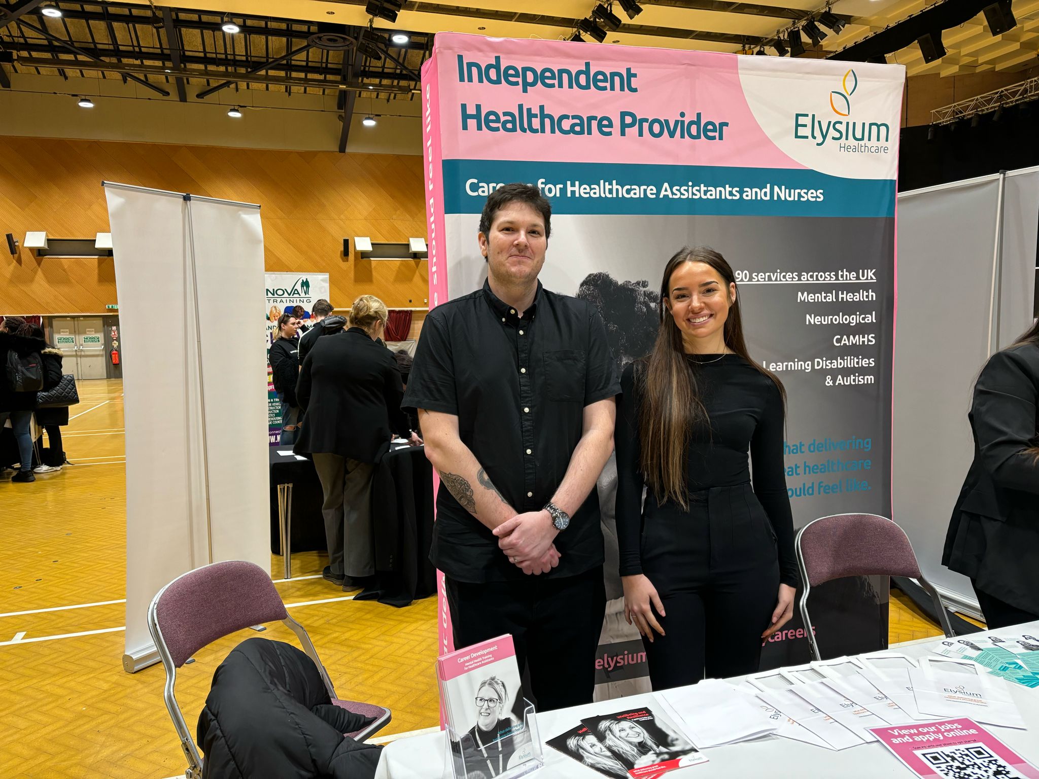 Elysium Healthcare at our event in Colchester