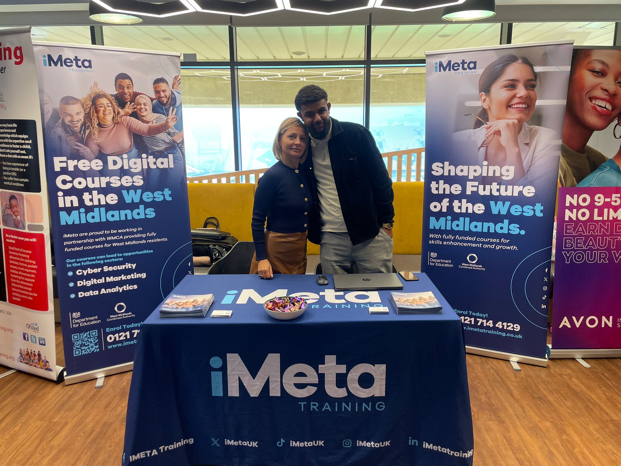Imeta at our event in Wolverhampton