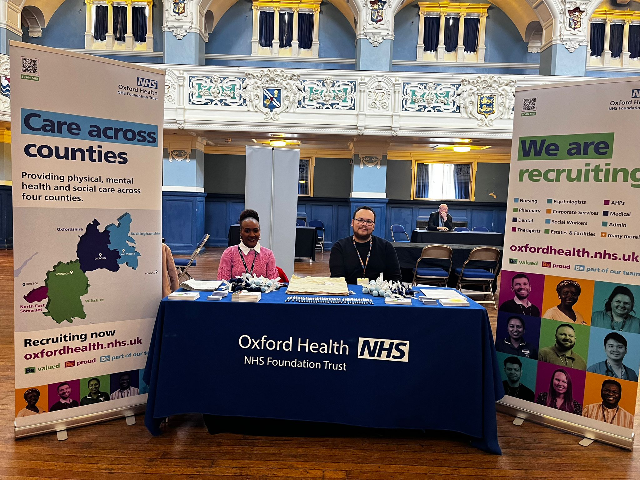 Oxford Health NHS at our event in Oxford