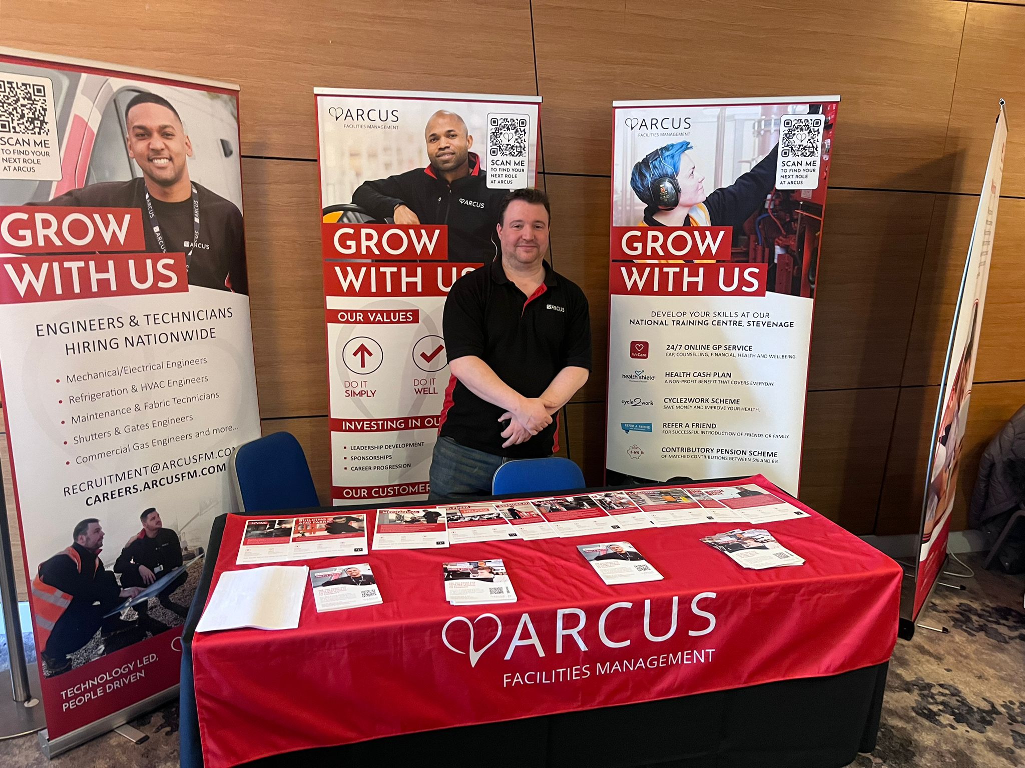 Arcus FM at our event in Southend-on-Sea