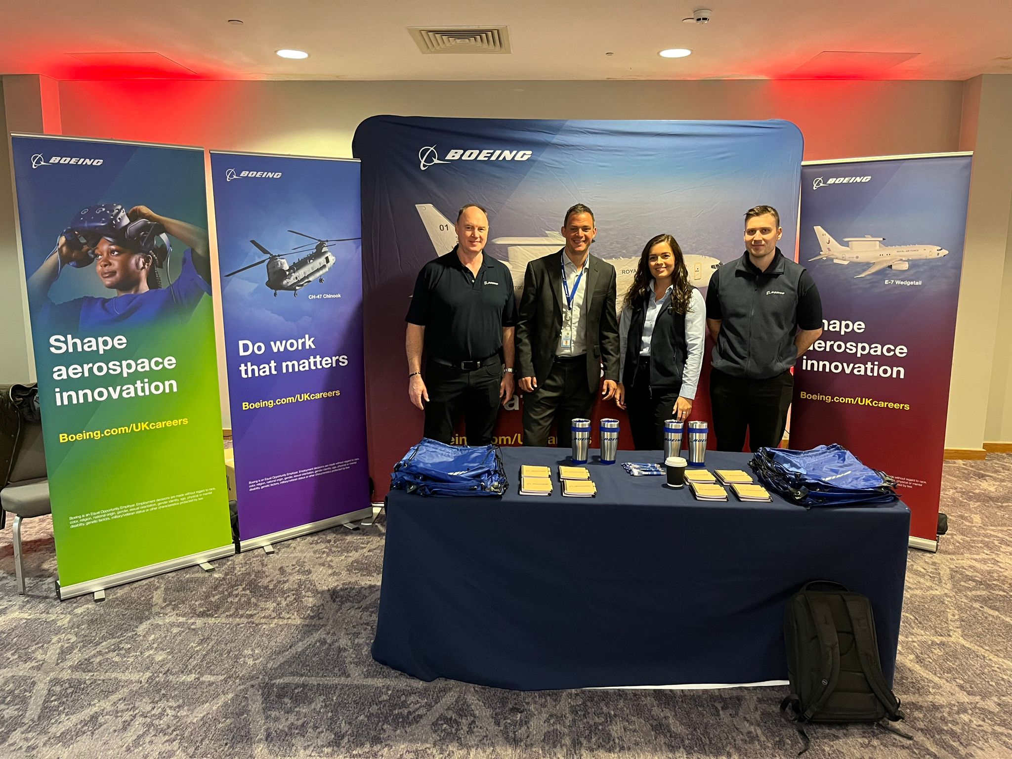 The Boeing Company at our event in Lincoln