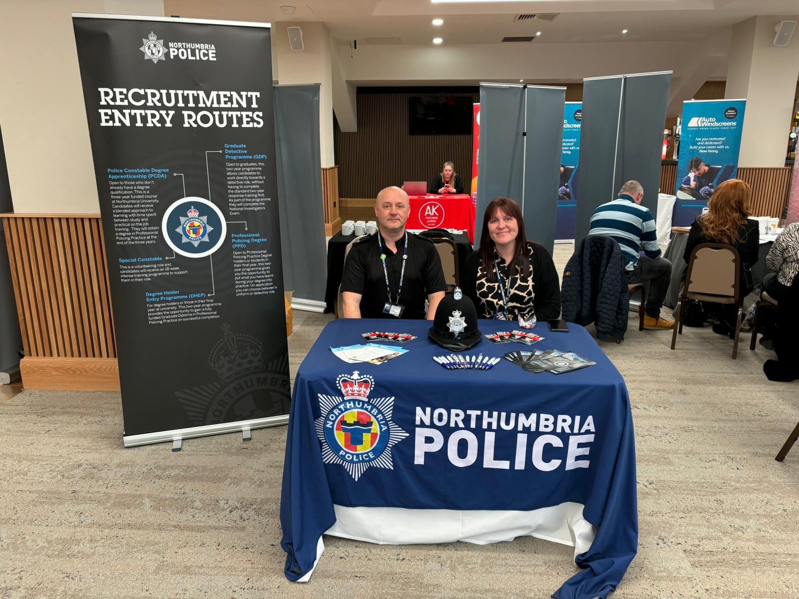 Northumbria Police at our event in Sunderland