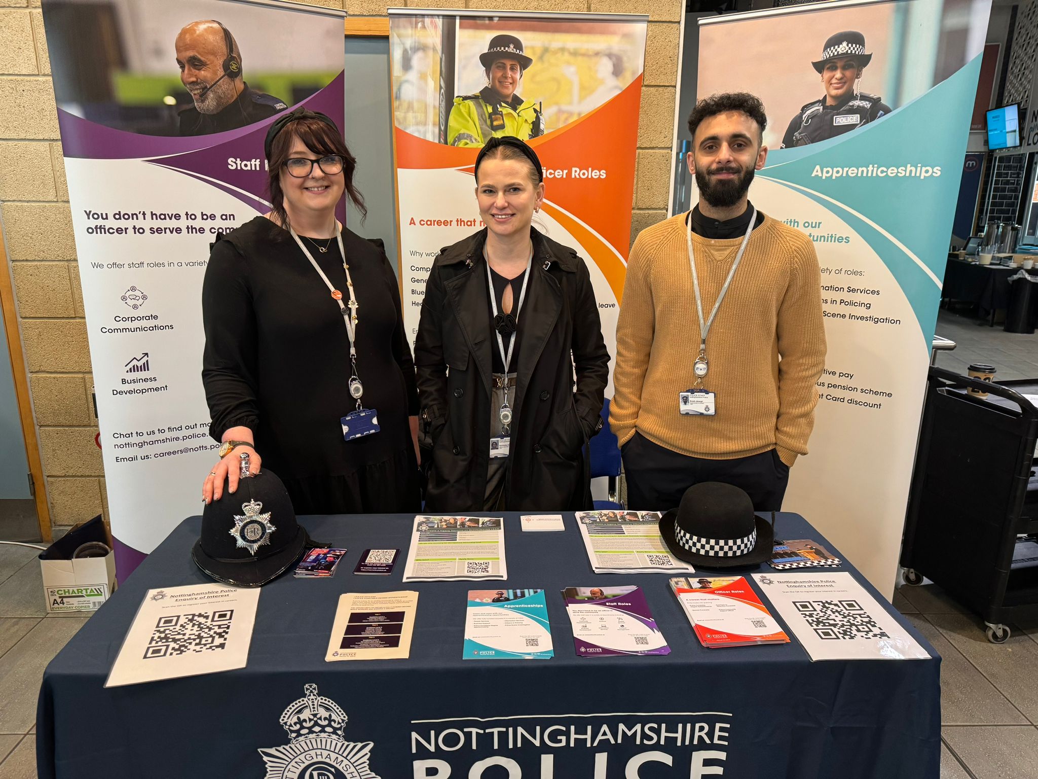 Nottinghamshire Police at our event in Nottingham