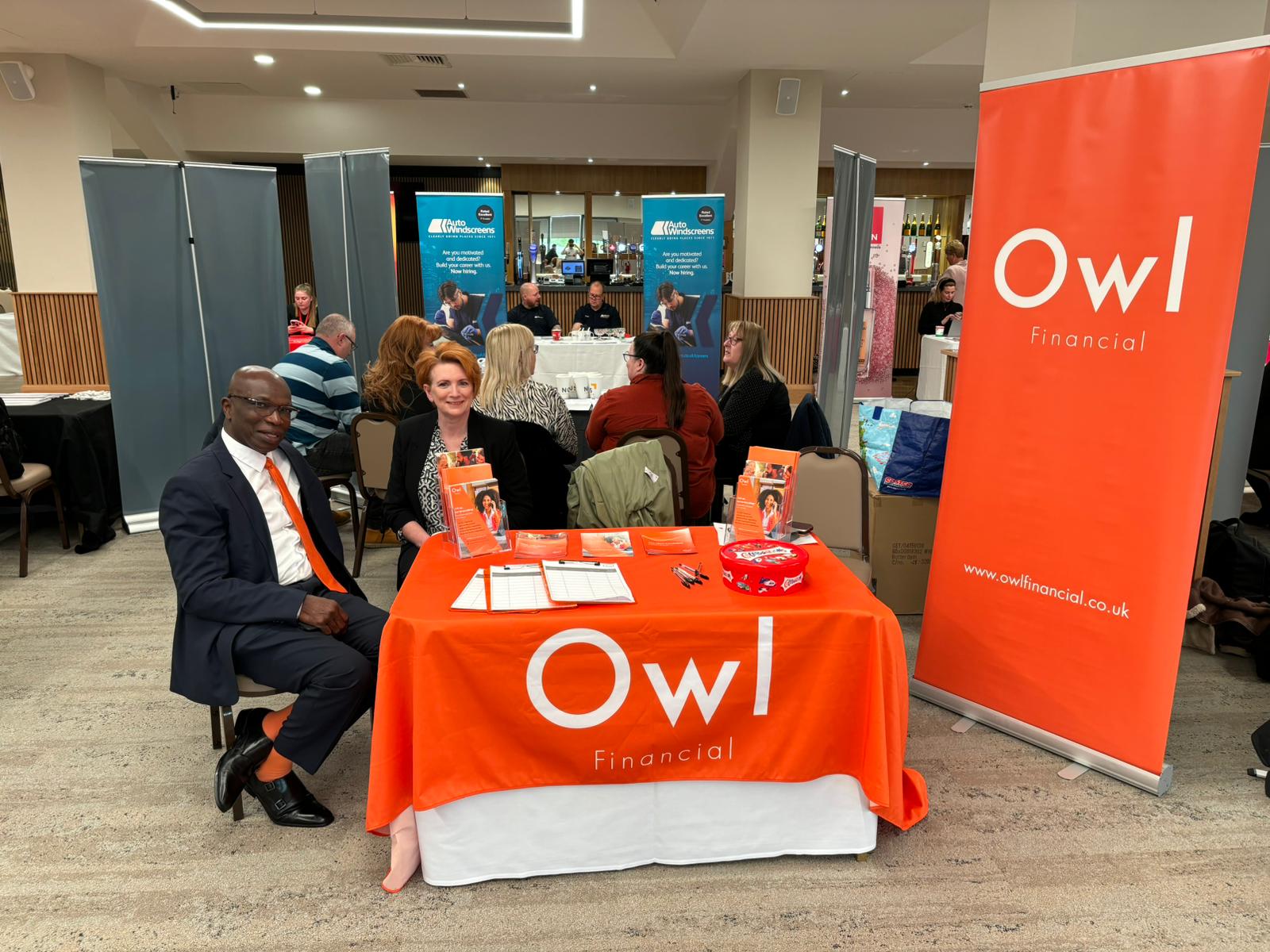 Owl Financial at our event in Sunderland