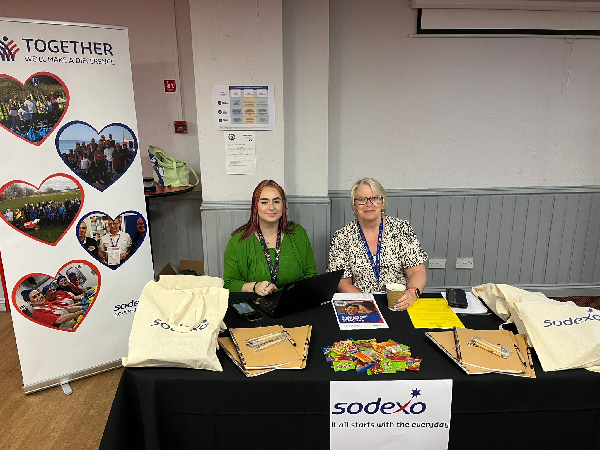 Sodexo at our event in Swindon
