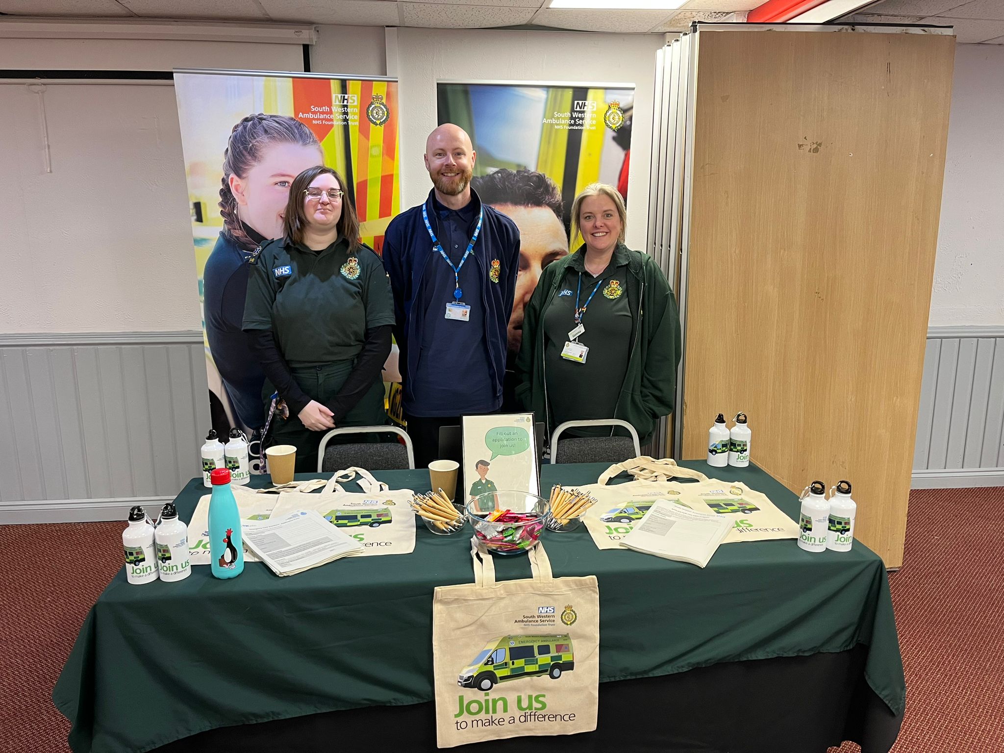 South West Ambulance Service at our event in Swindon
