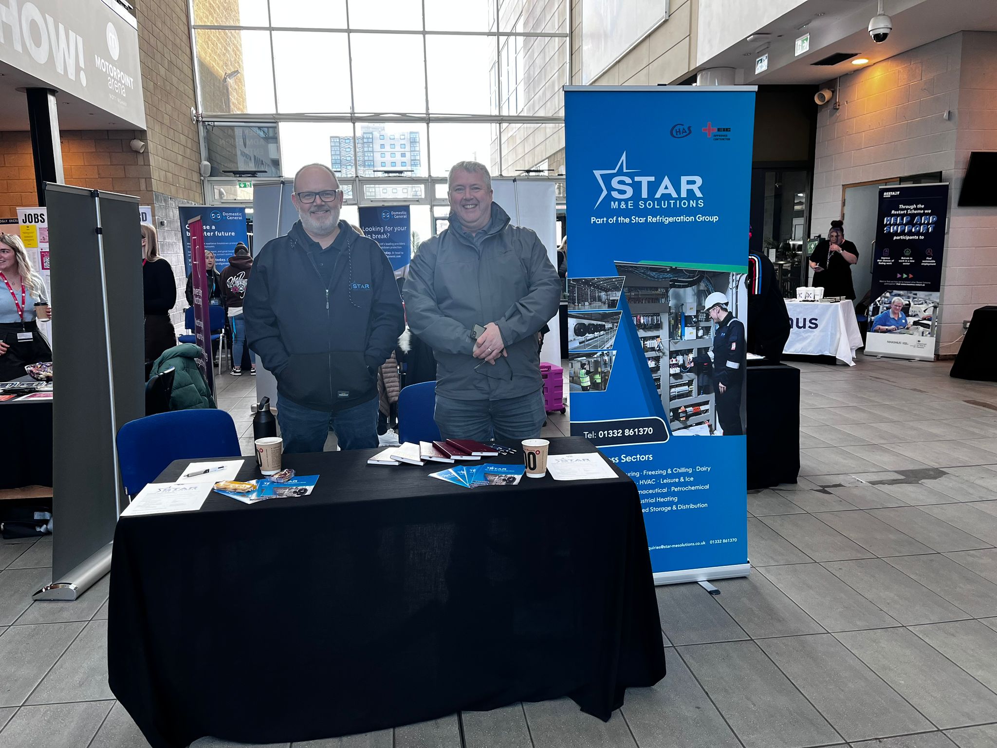 Star M&E Solutions at our event in Nottingham