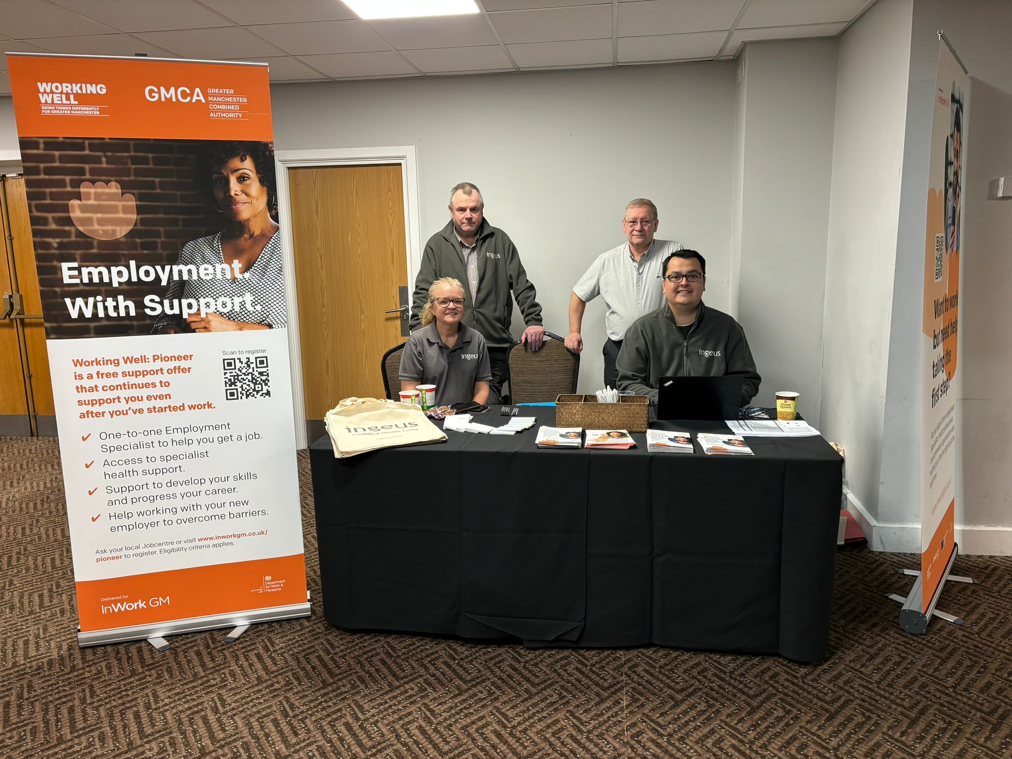 Ingeus  at our event in Wigan