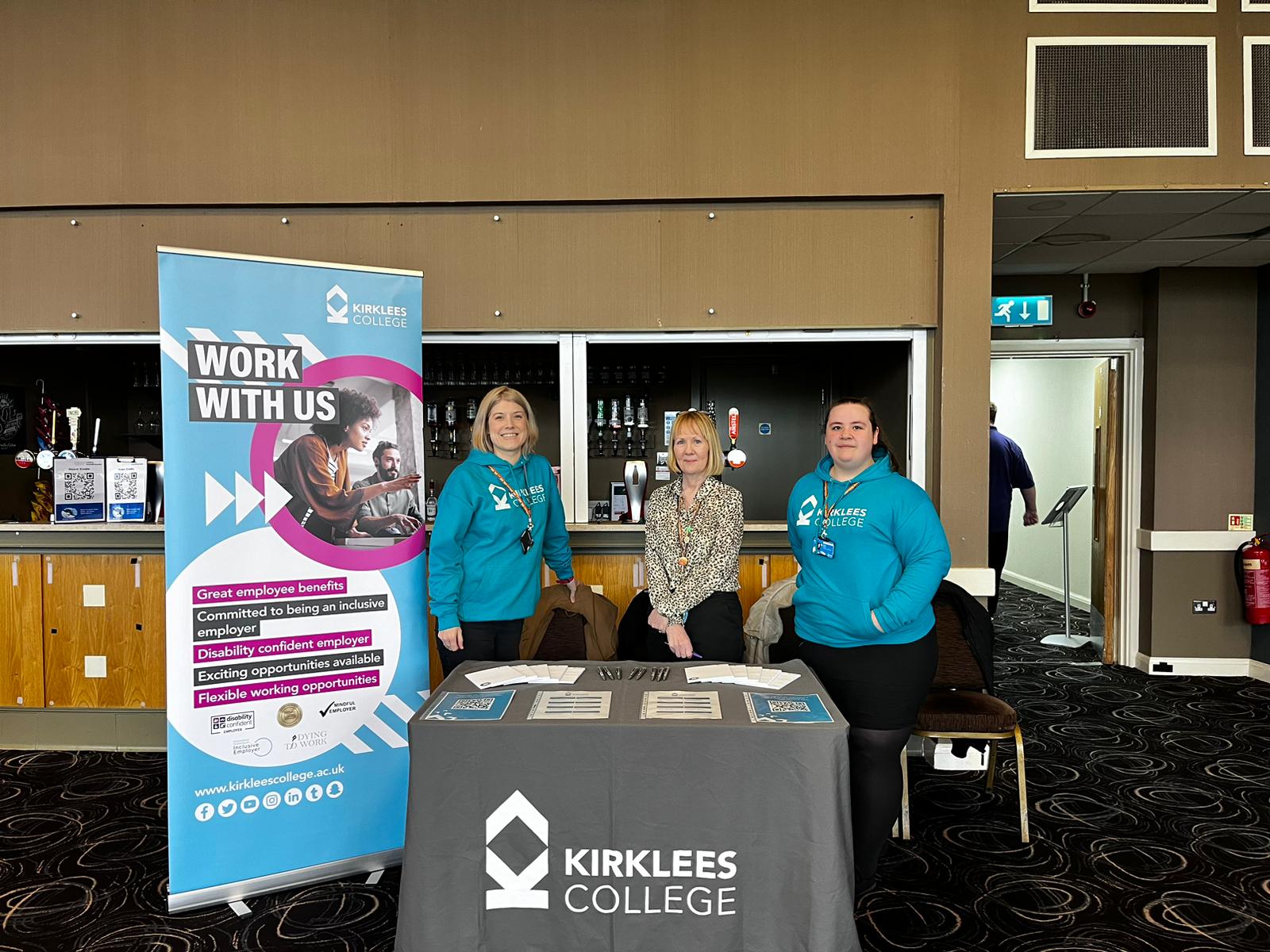 Kirklees College at our event in Huddersfield
