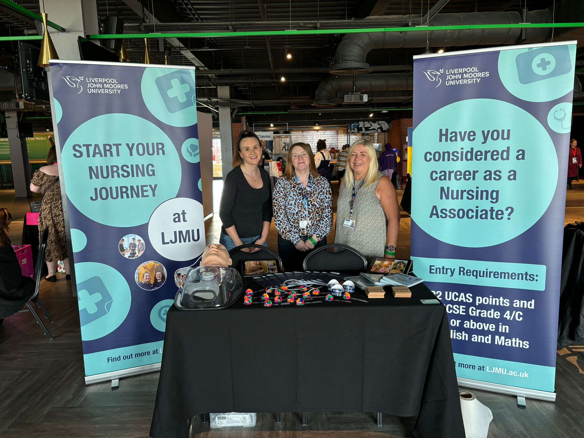 LJMU at our event in Liverpool