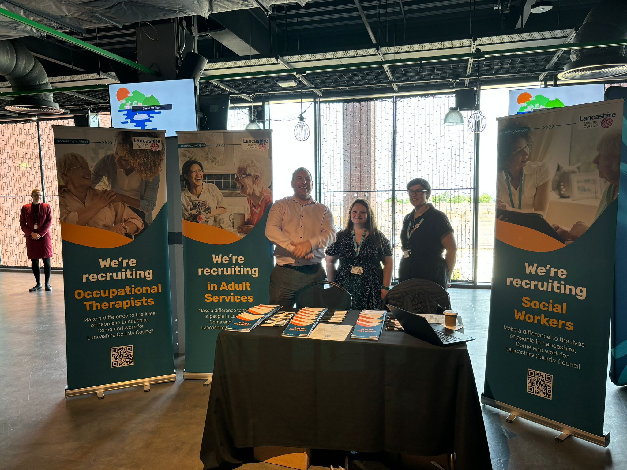 Lancashire County Council at our event in Liverpool