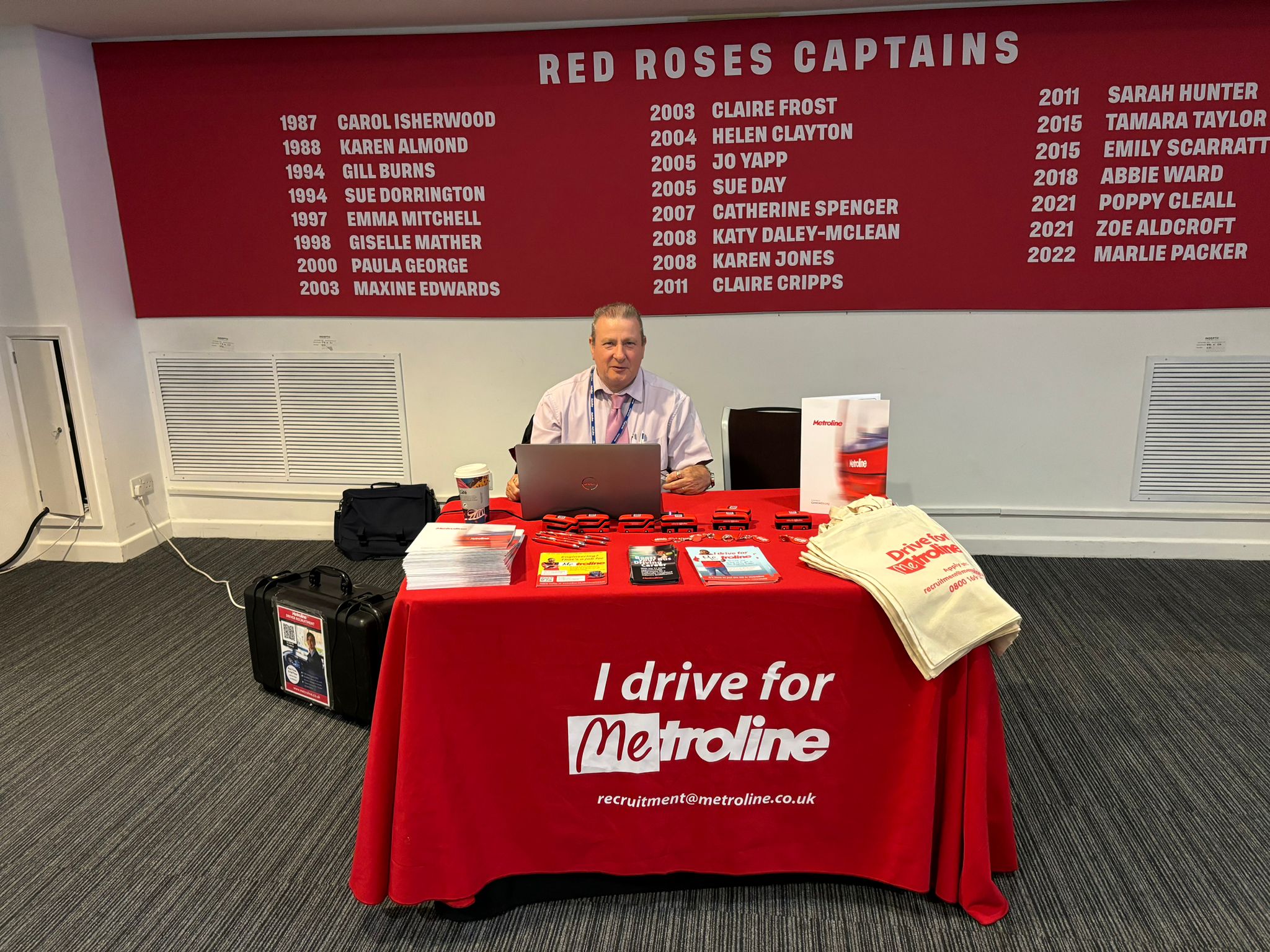 Metroline at our event in West London
