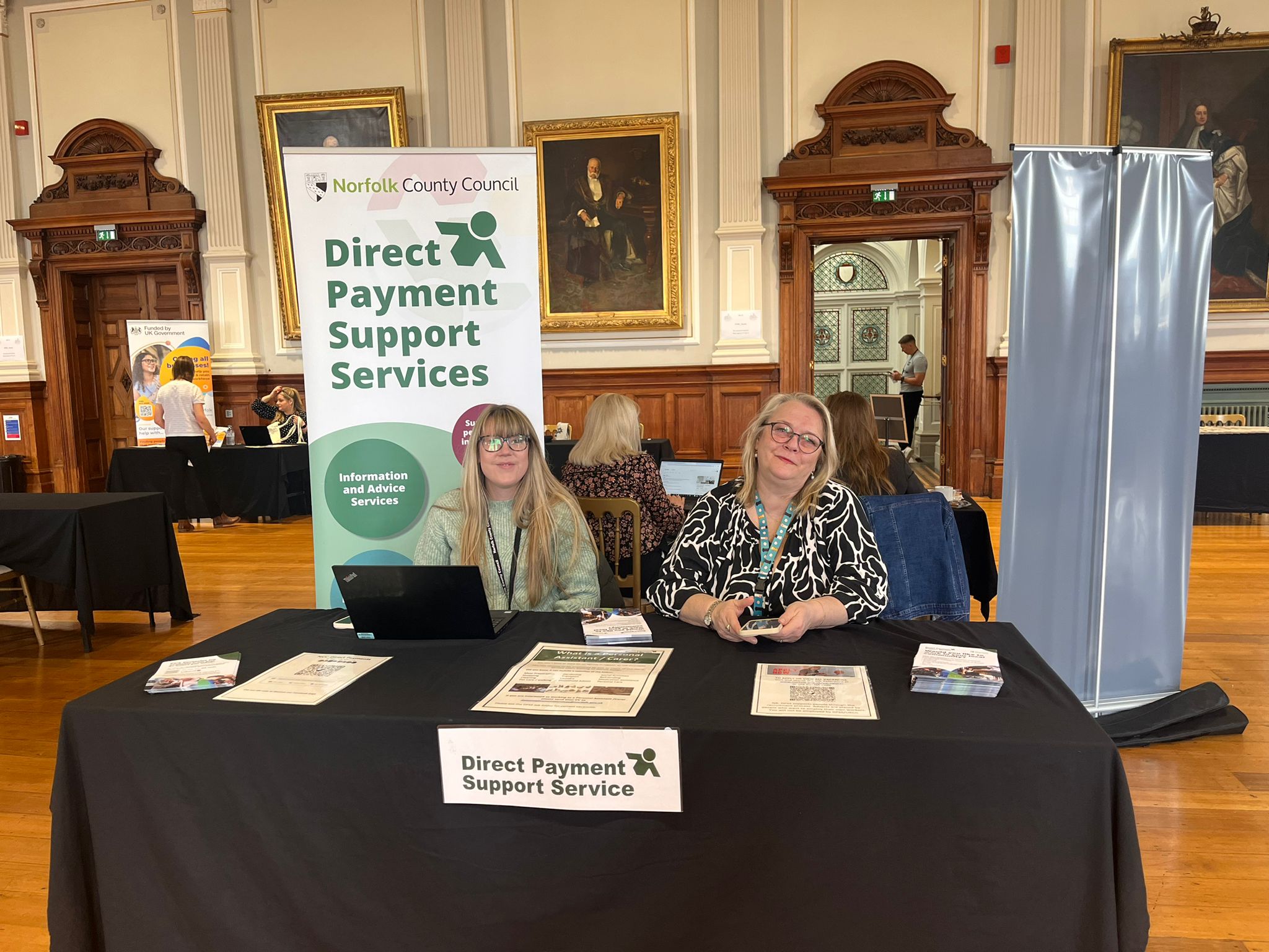 Norfolk County Council at our event in Great Yarmouth