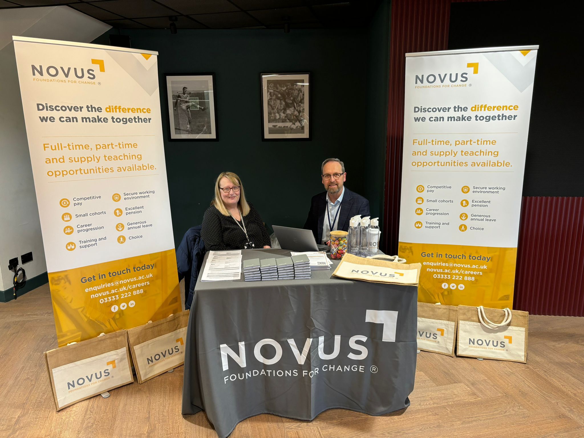 Novus at our event in Middlesbrough