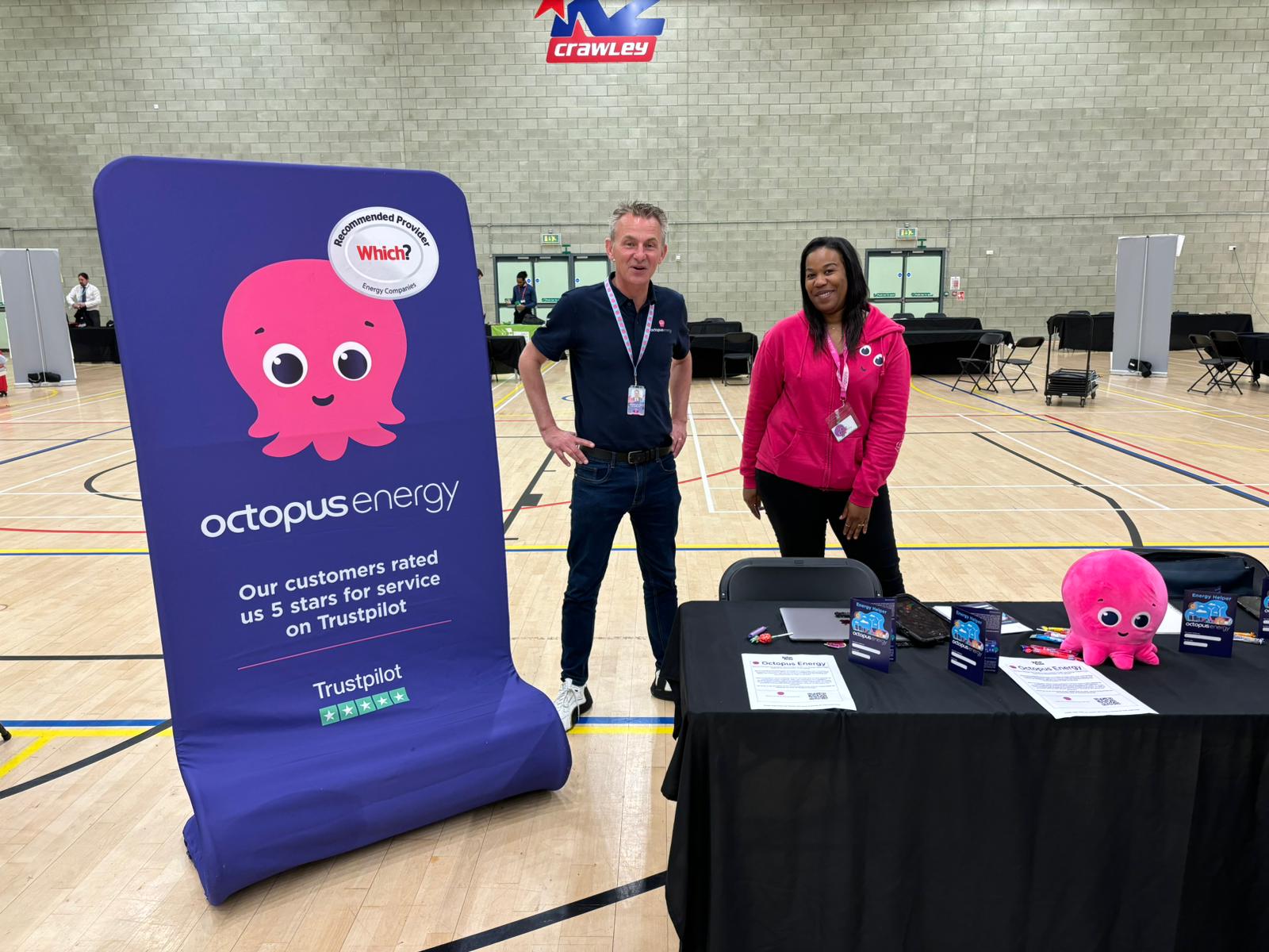 Octopus Energy at our event in Crawley