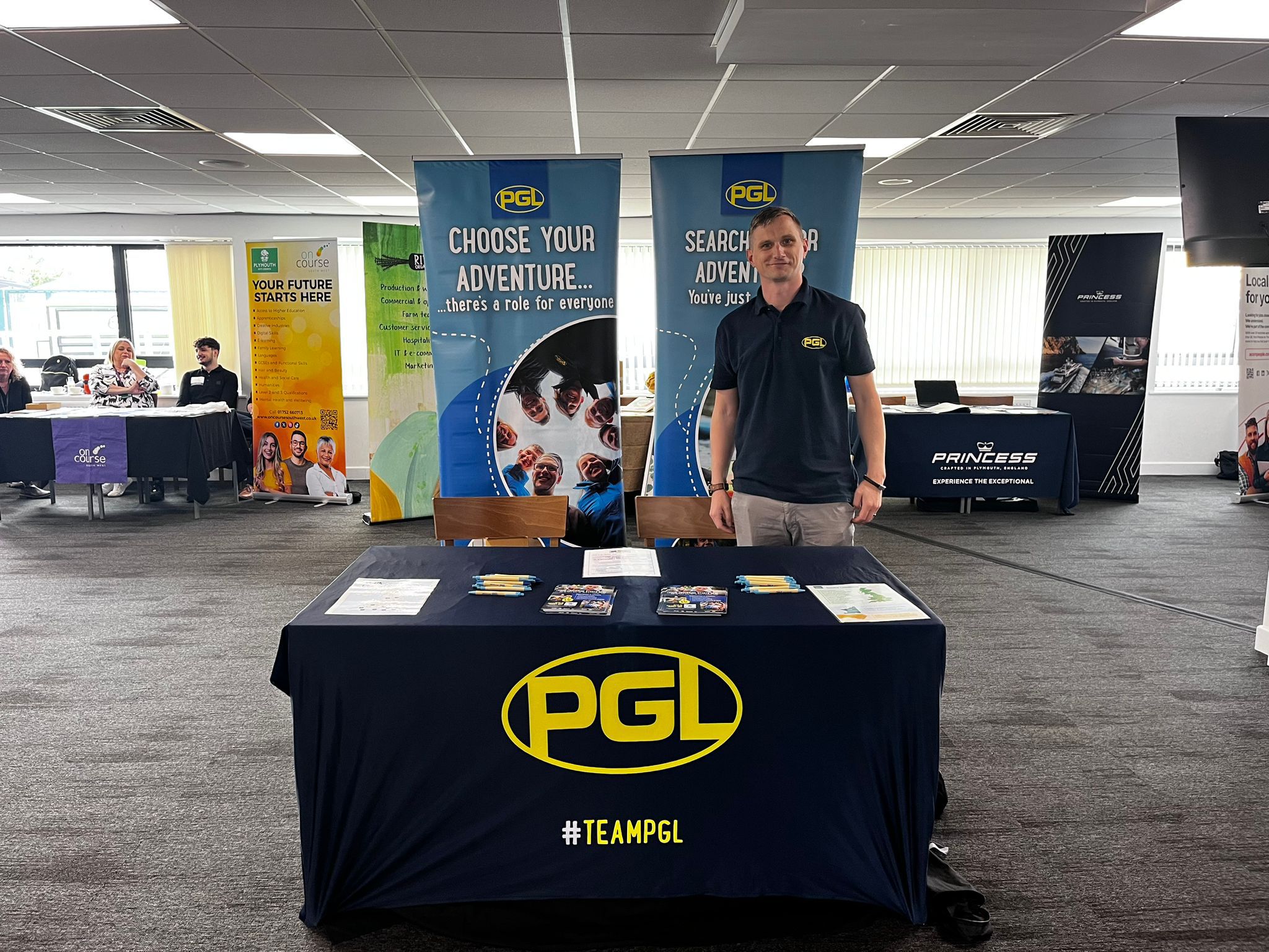 PGL Travel at our event in Plymouth