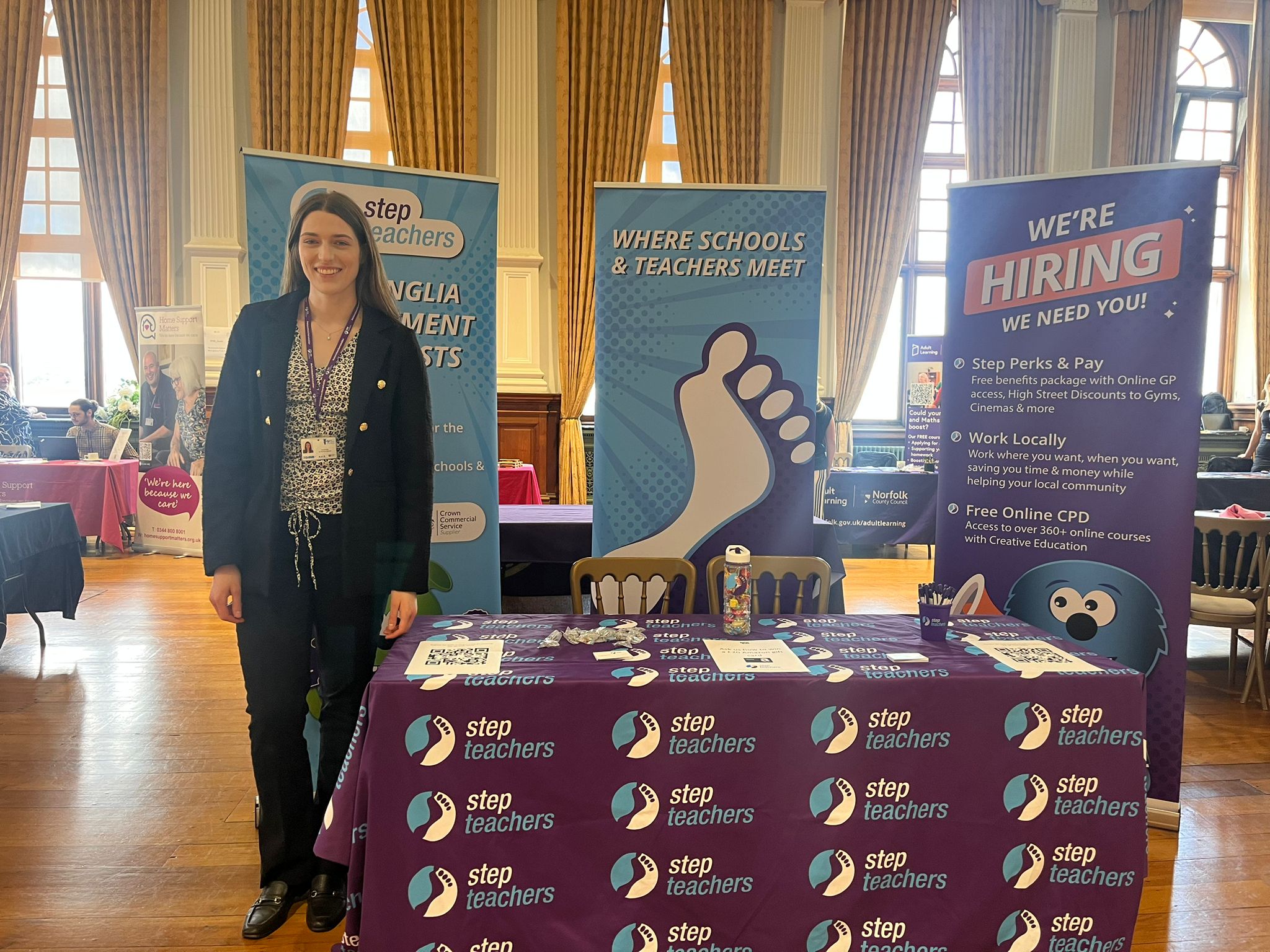 Step Teachers at our event in Great Yarmouth
