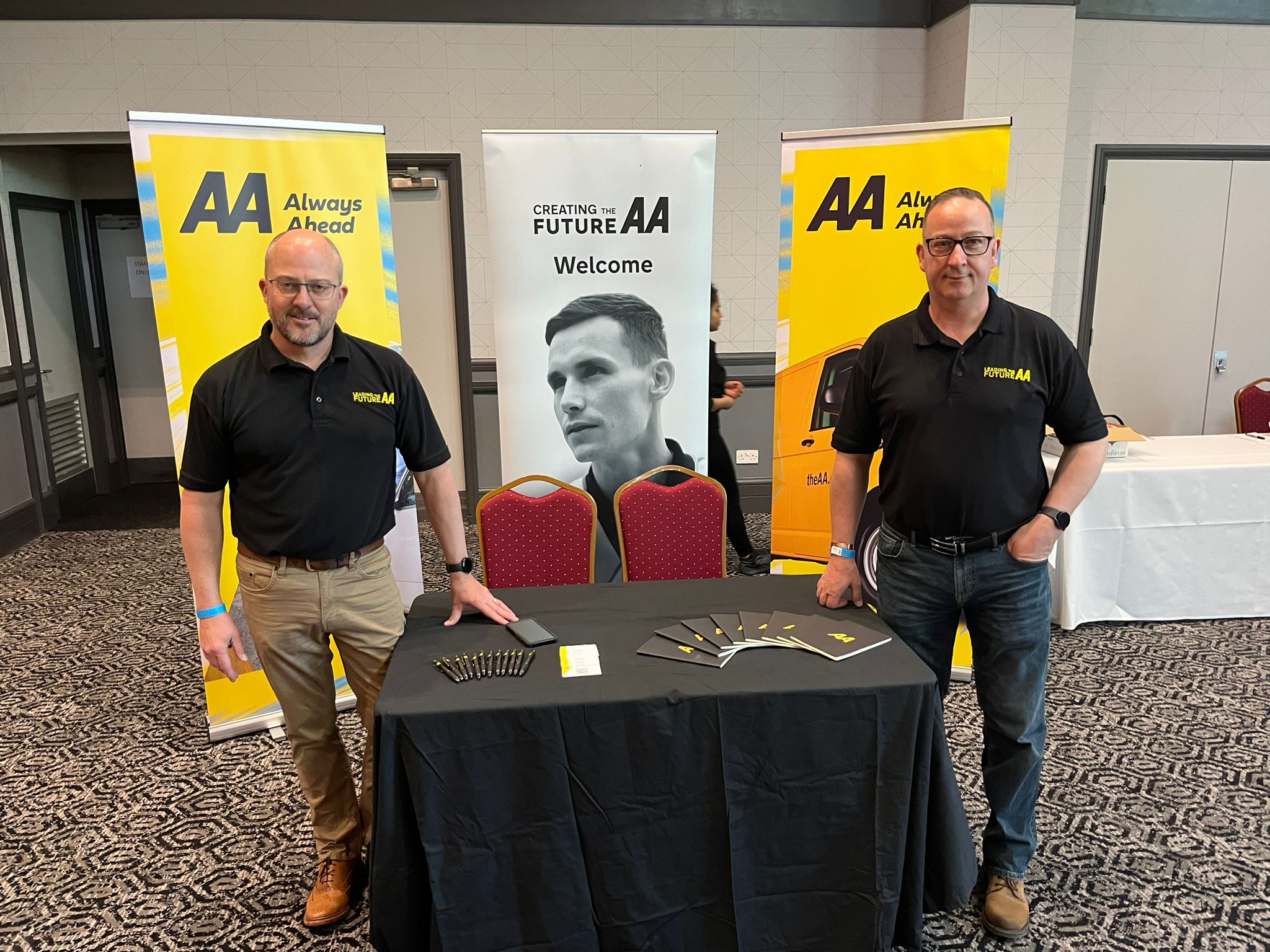 The AA at our event in Luton