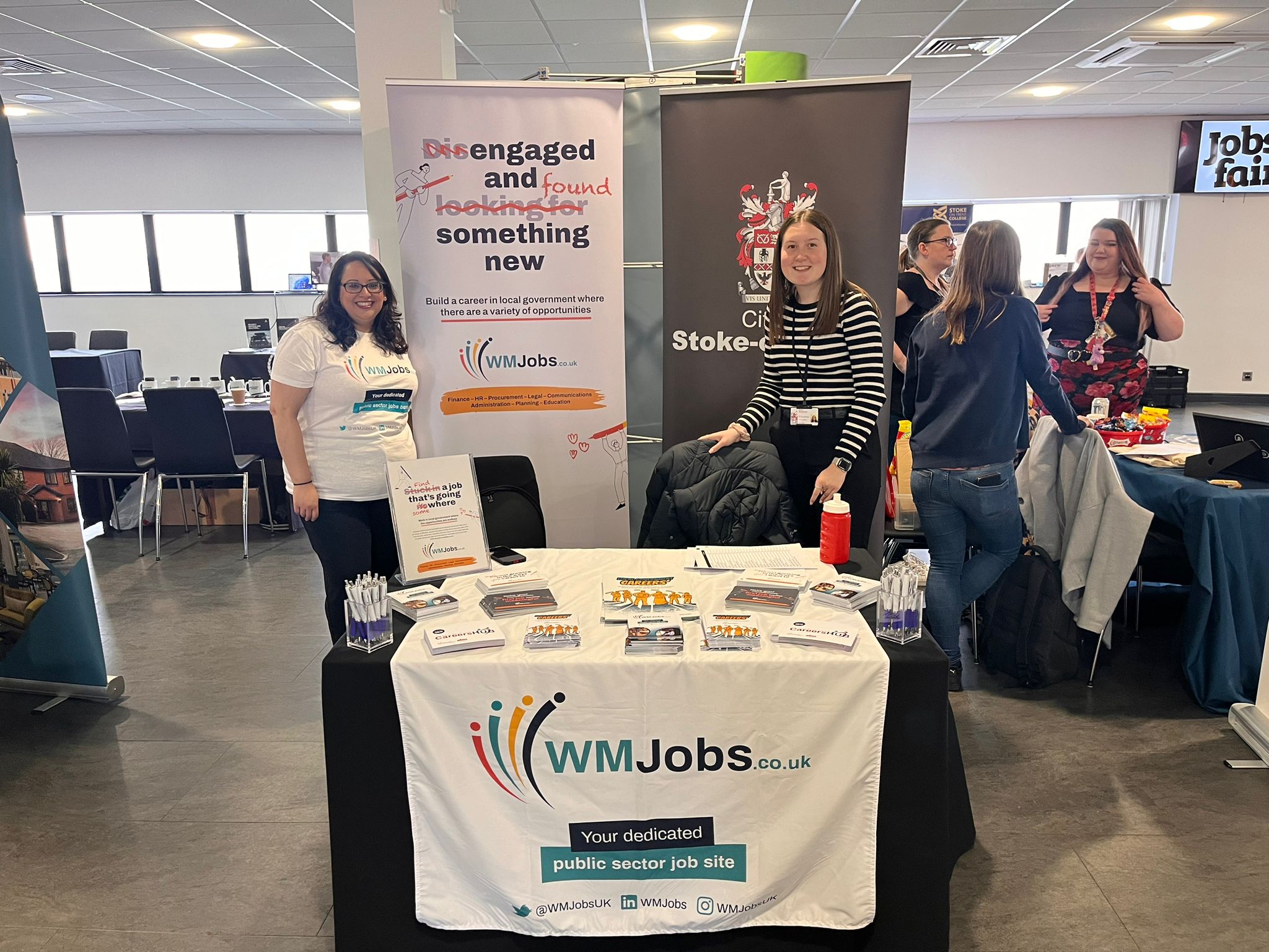 West Midlands Employers at our event in Stoke-on-Trent