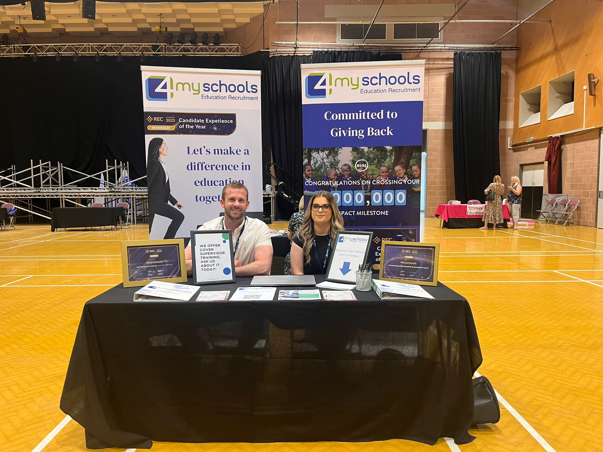 4myschools at our event in Colchester