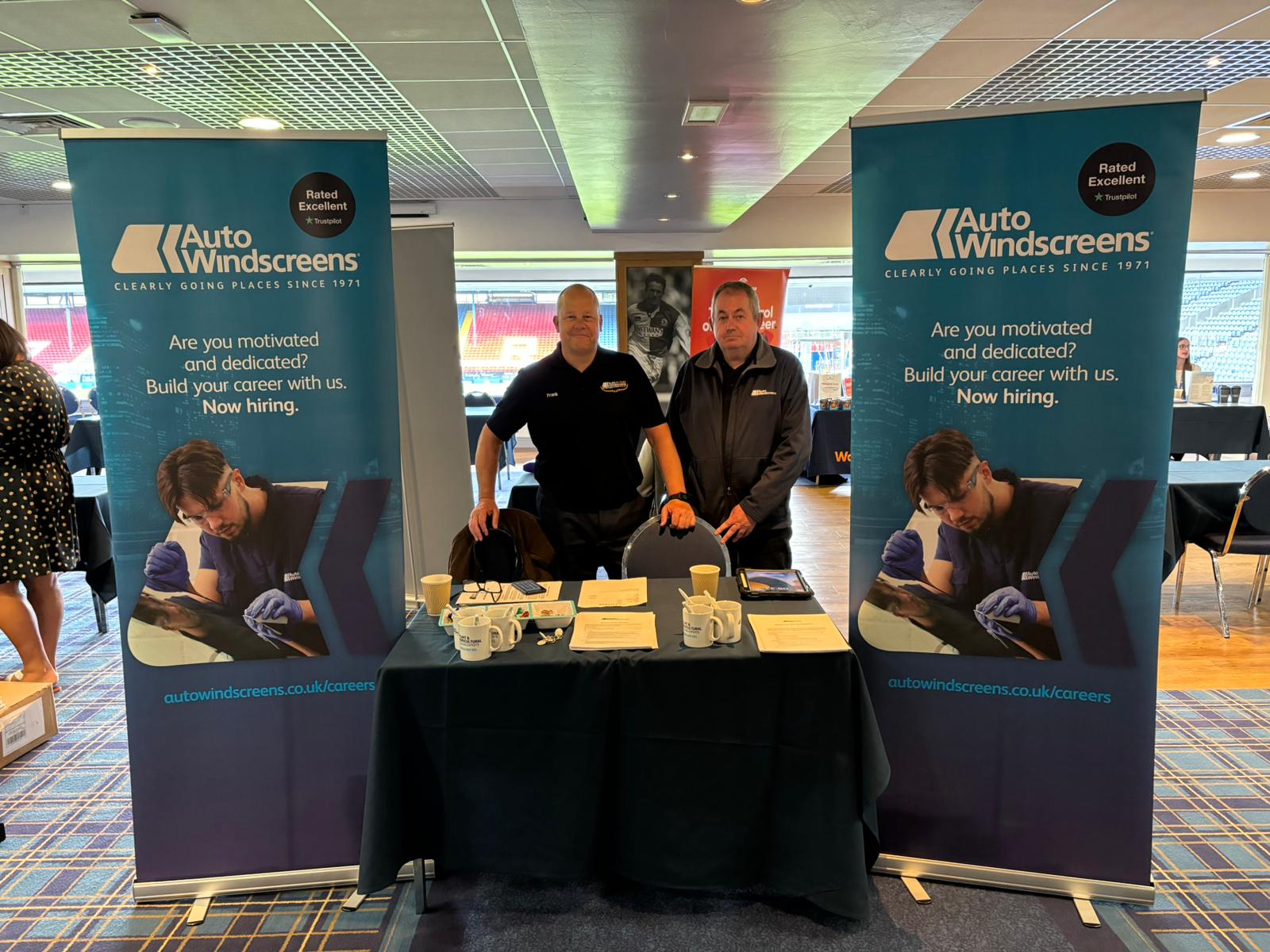 Autowindscreens at our event in Blackburn